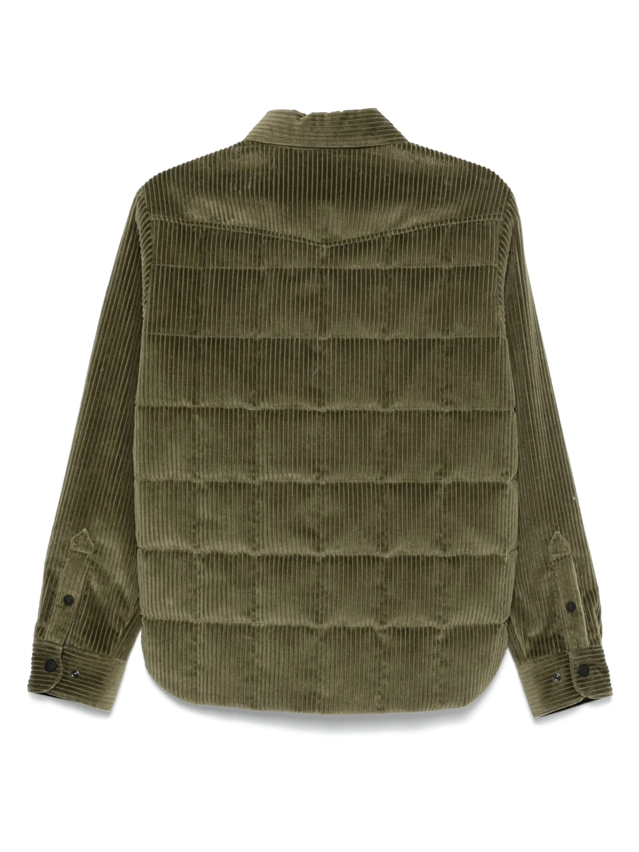 Gelt down shirt jacket