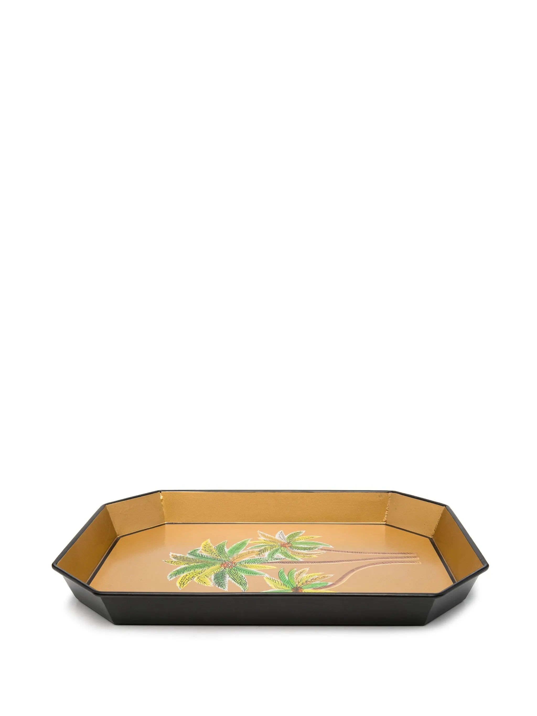 hand-painted palm-tree tray (43cm x 30cm)