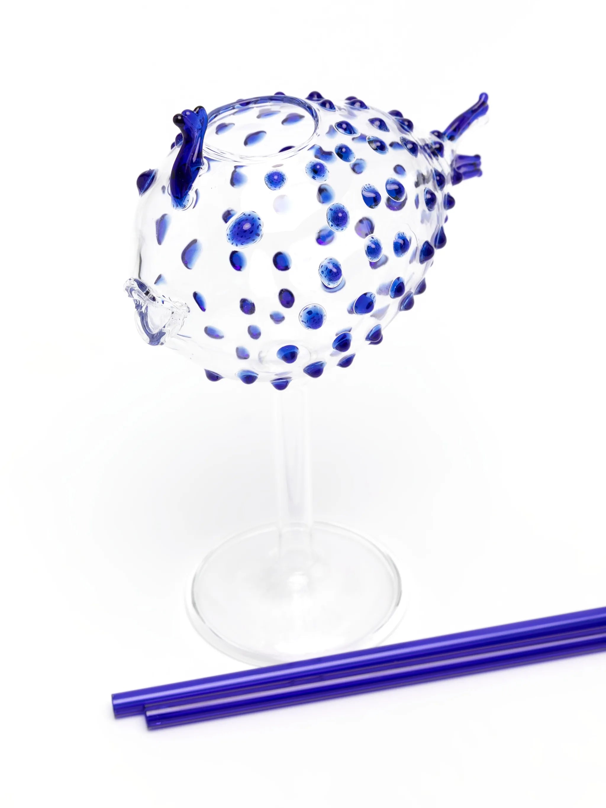 Blowfish cocktail glasses (set of two)