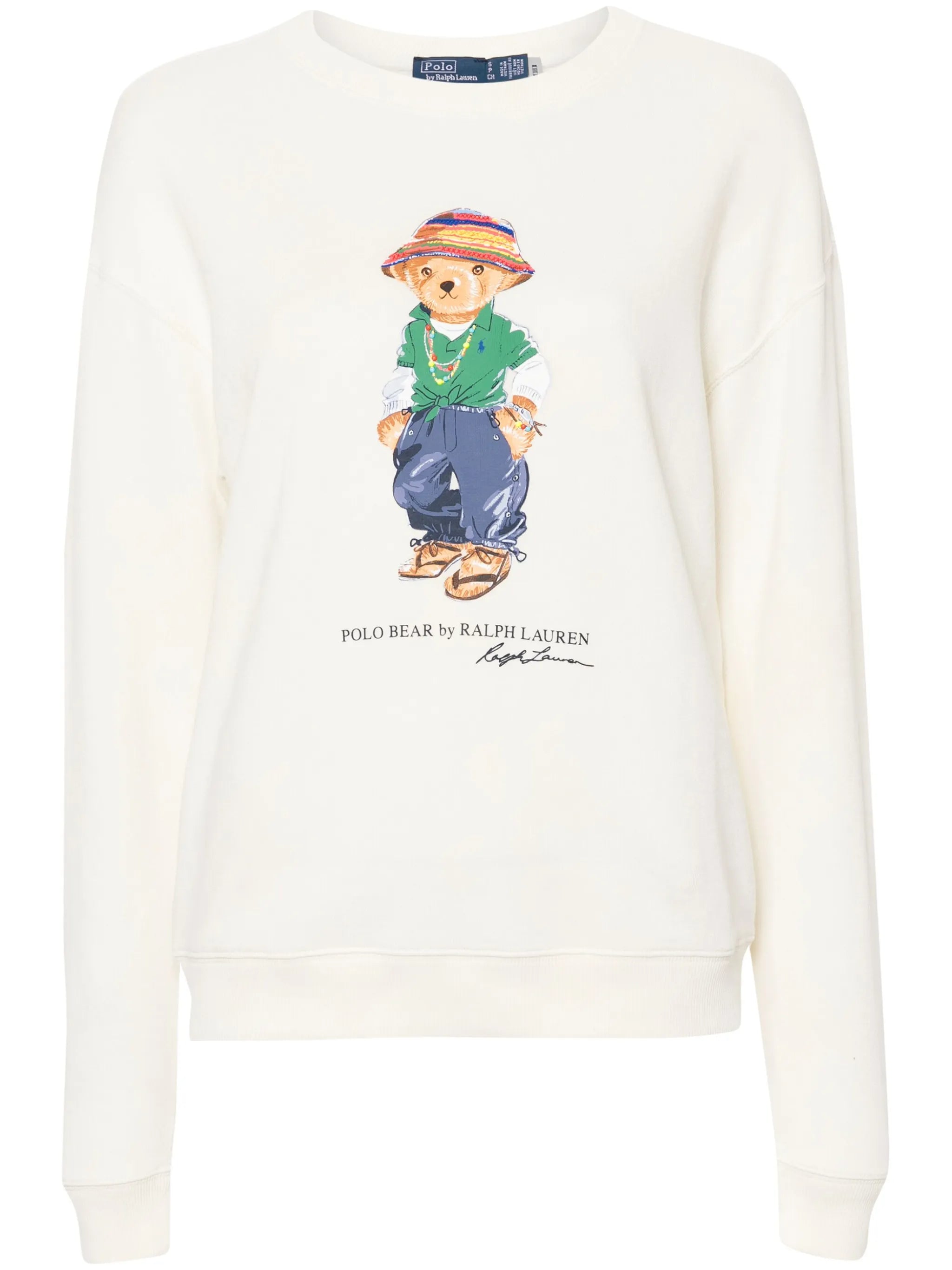 Polo Bear-print cotton sweatshirt