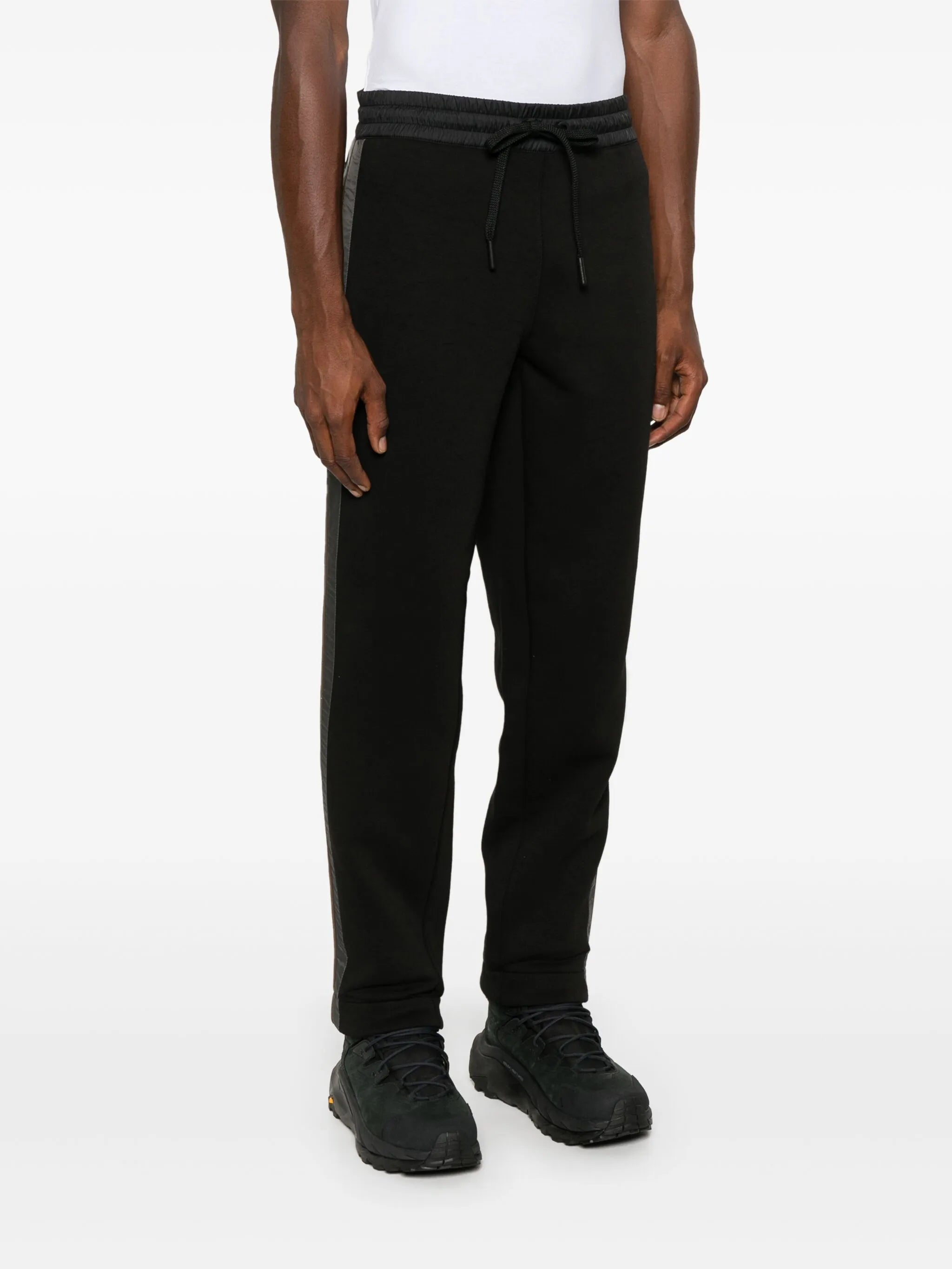 logo-patch track pants