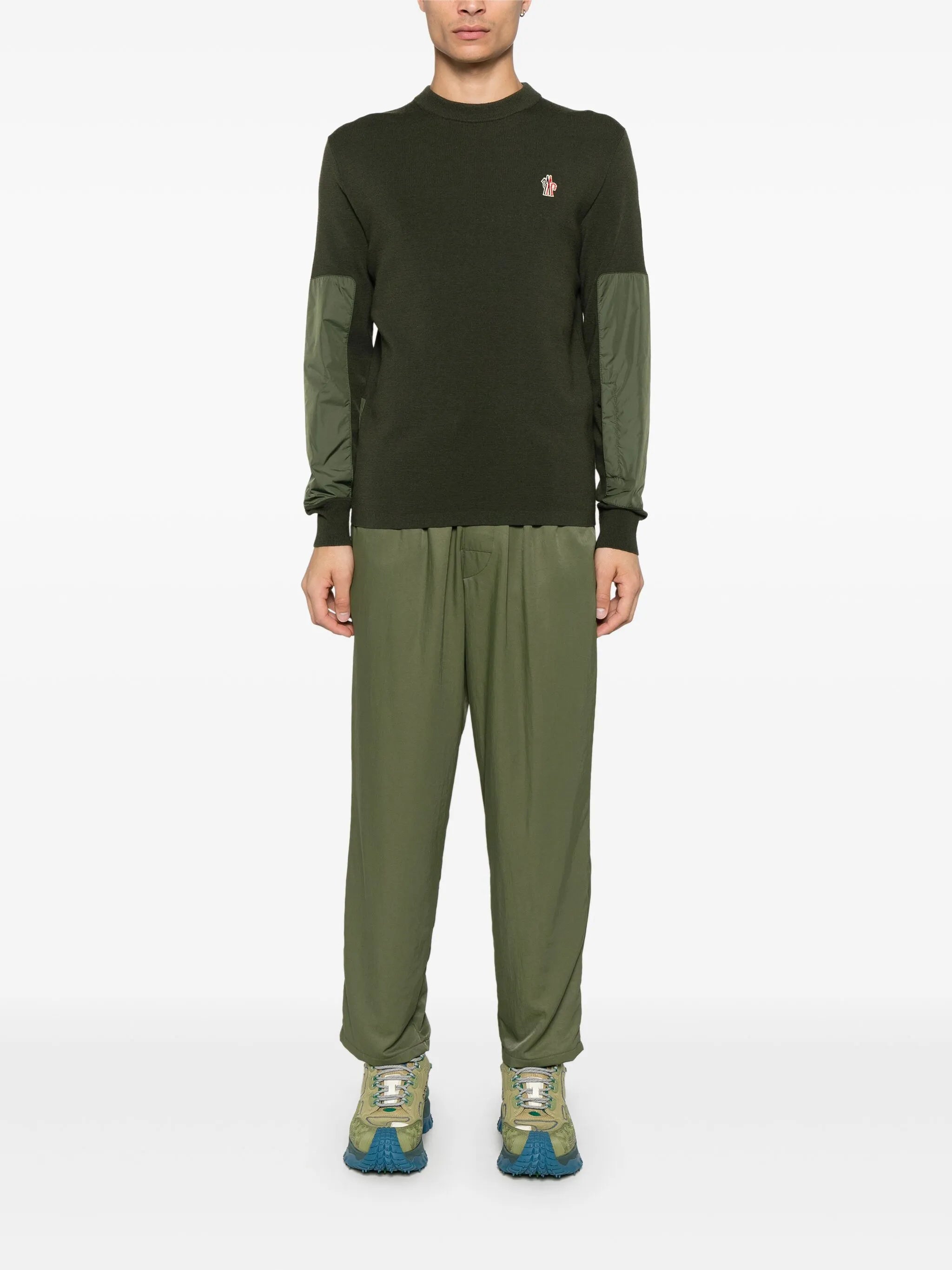 logo-patch sweater