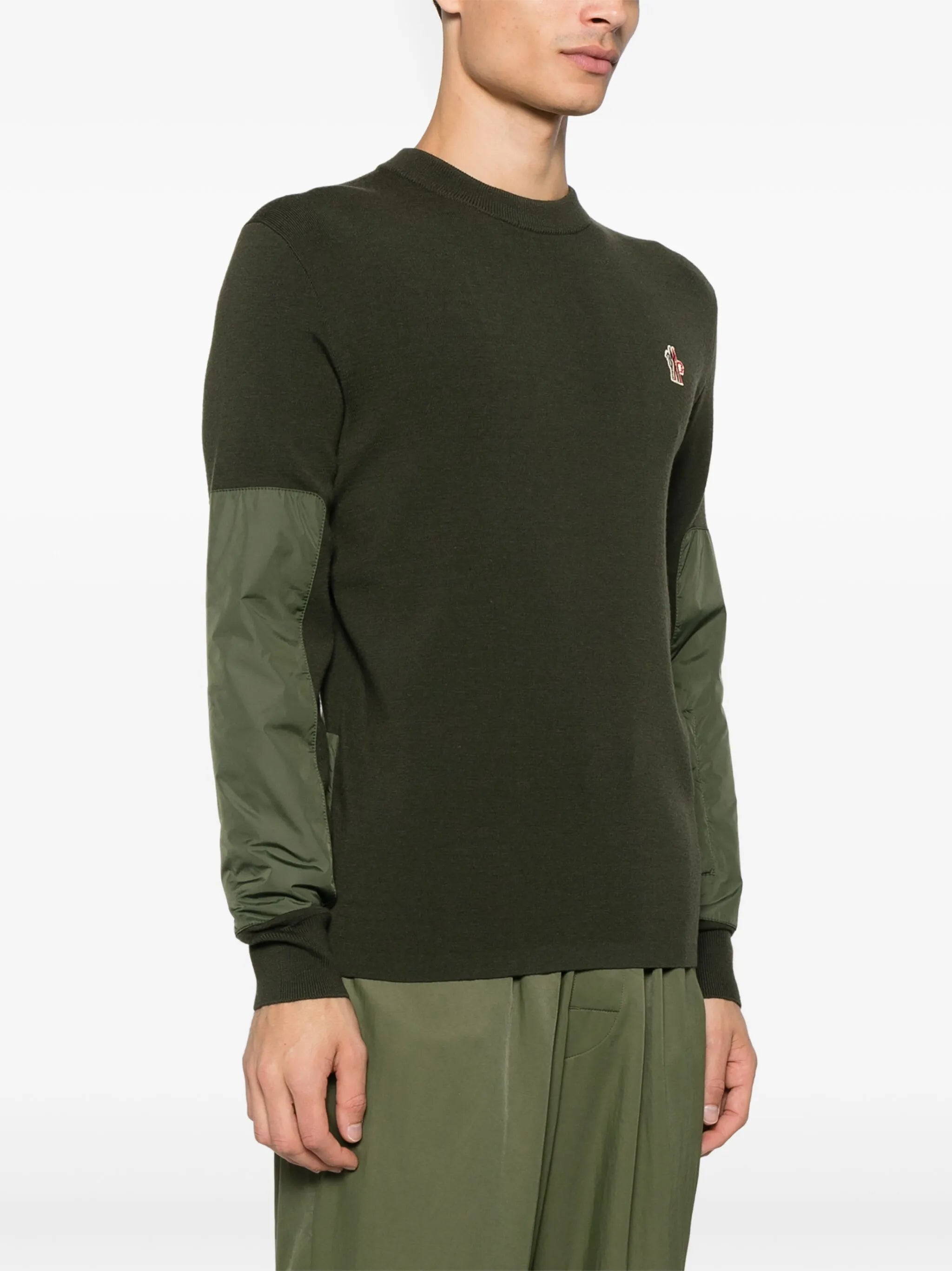 logo-patch sweater