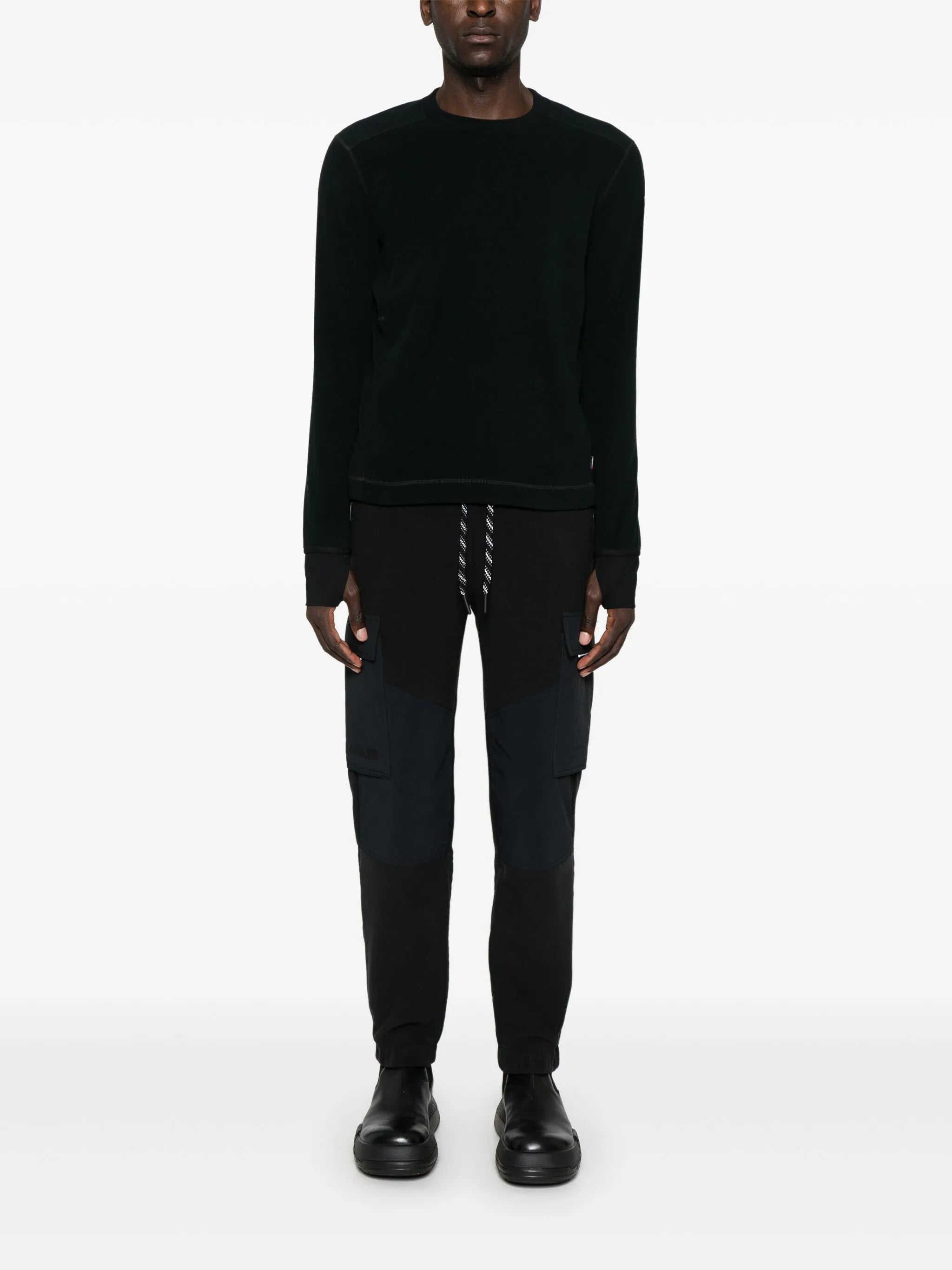 fleece track pants