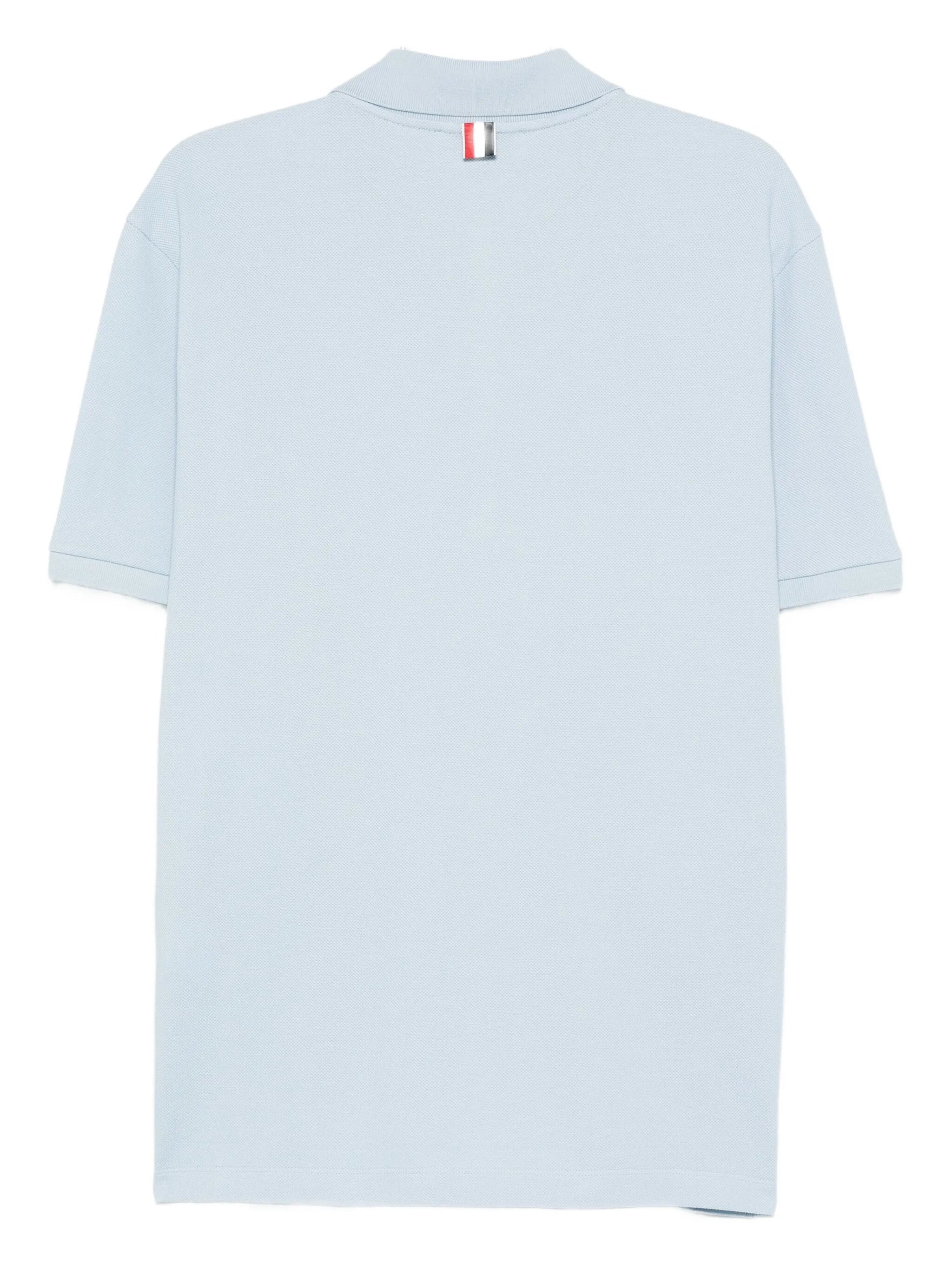 4-Bar cotton polo shirt