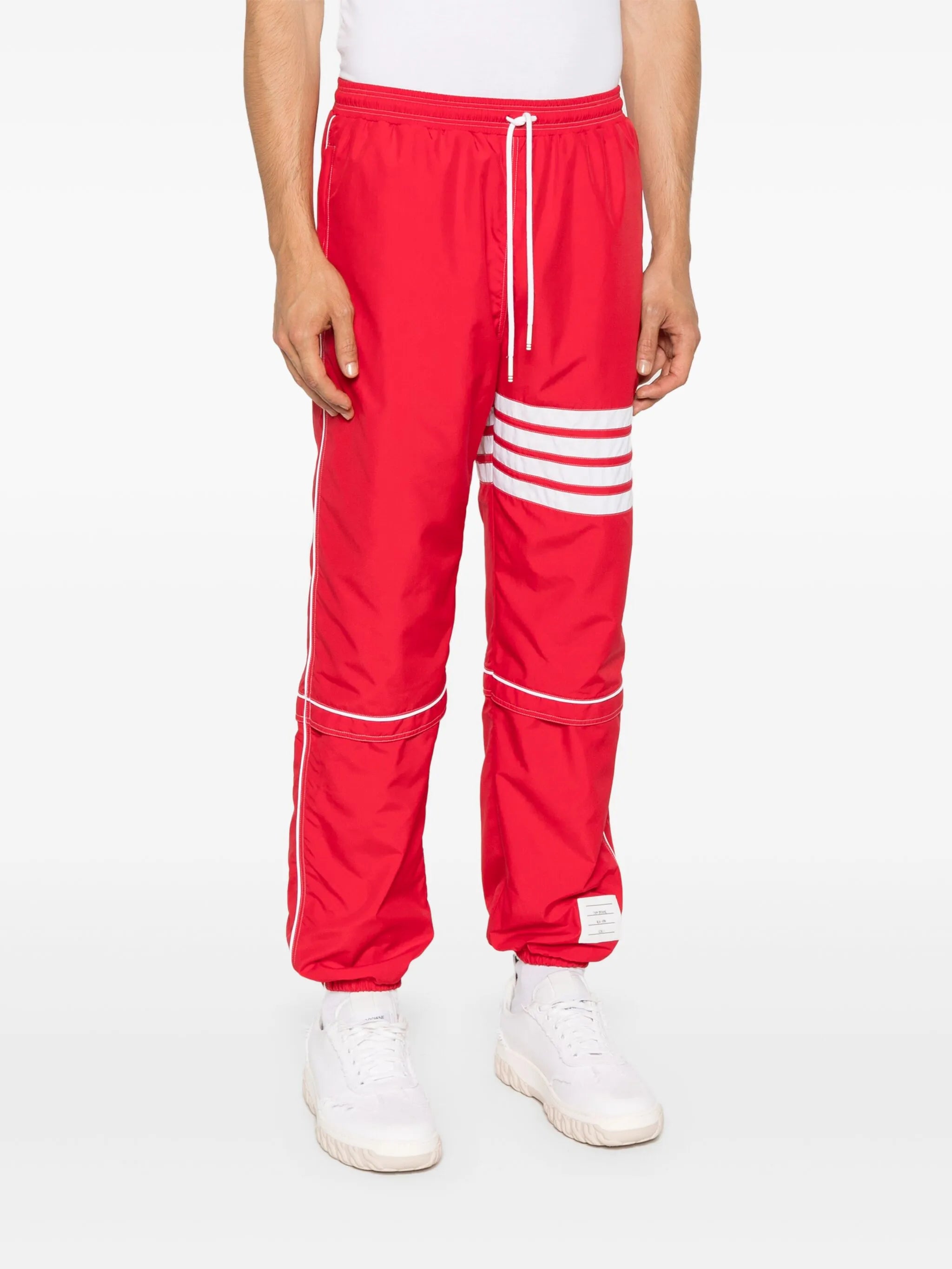 mid-rise ripstop track trousers