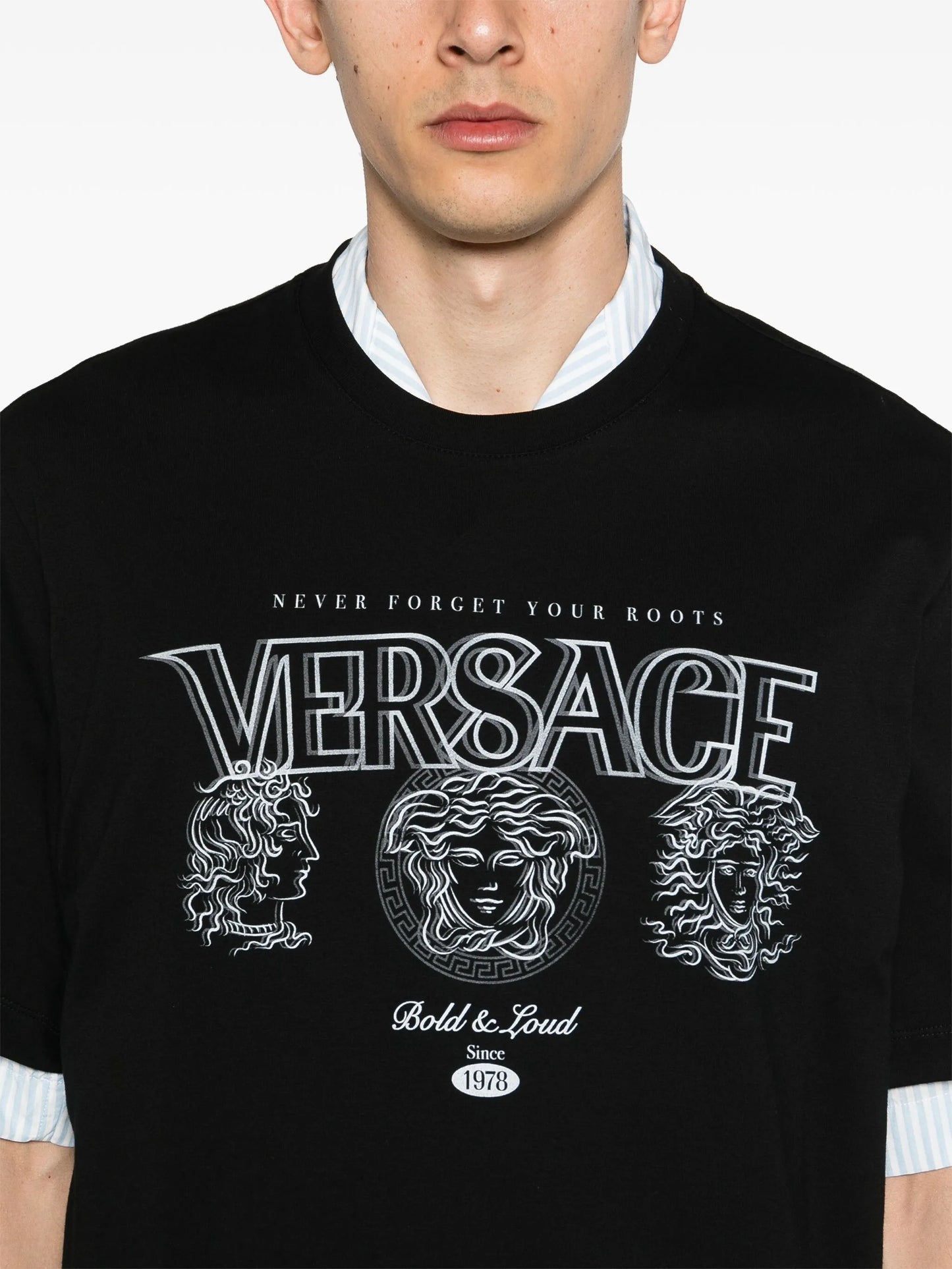 logo-print cotton T-shirt