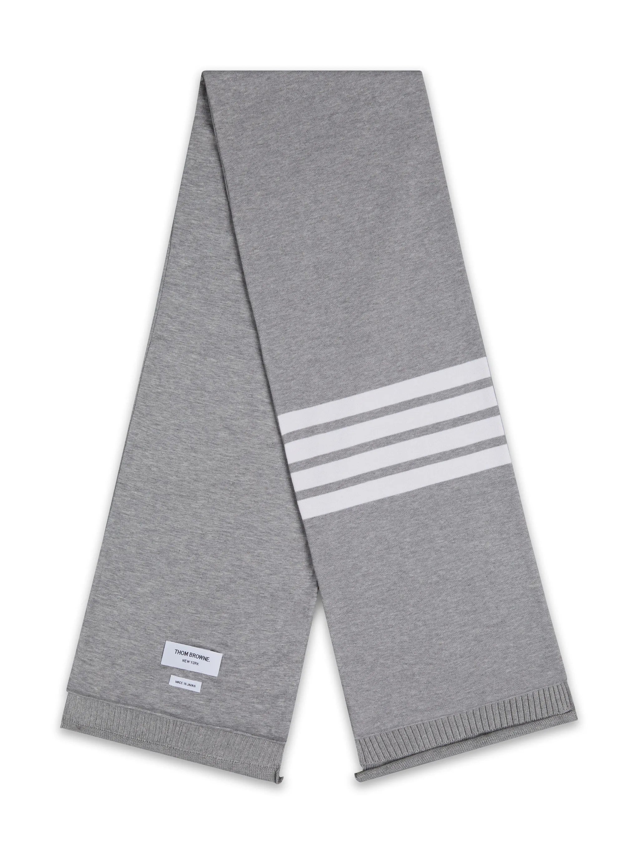 4-Bar ribbed scarf