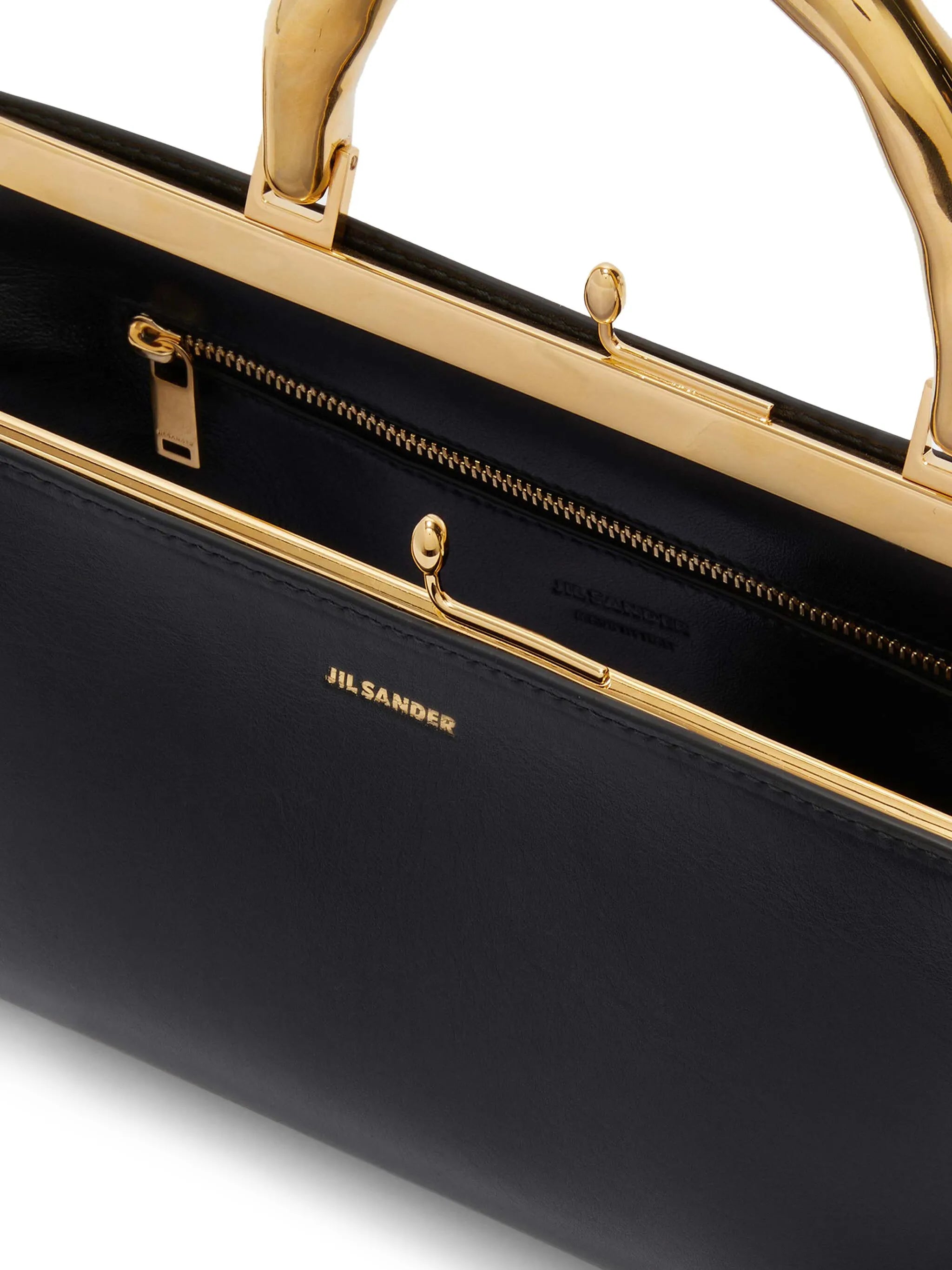 Goji small leather clutch bag