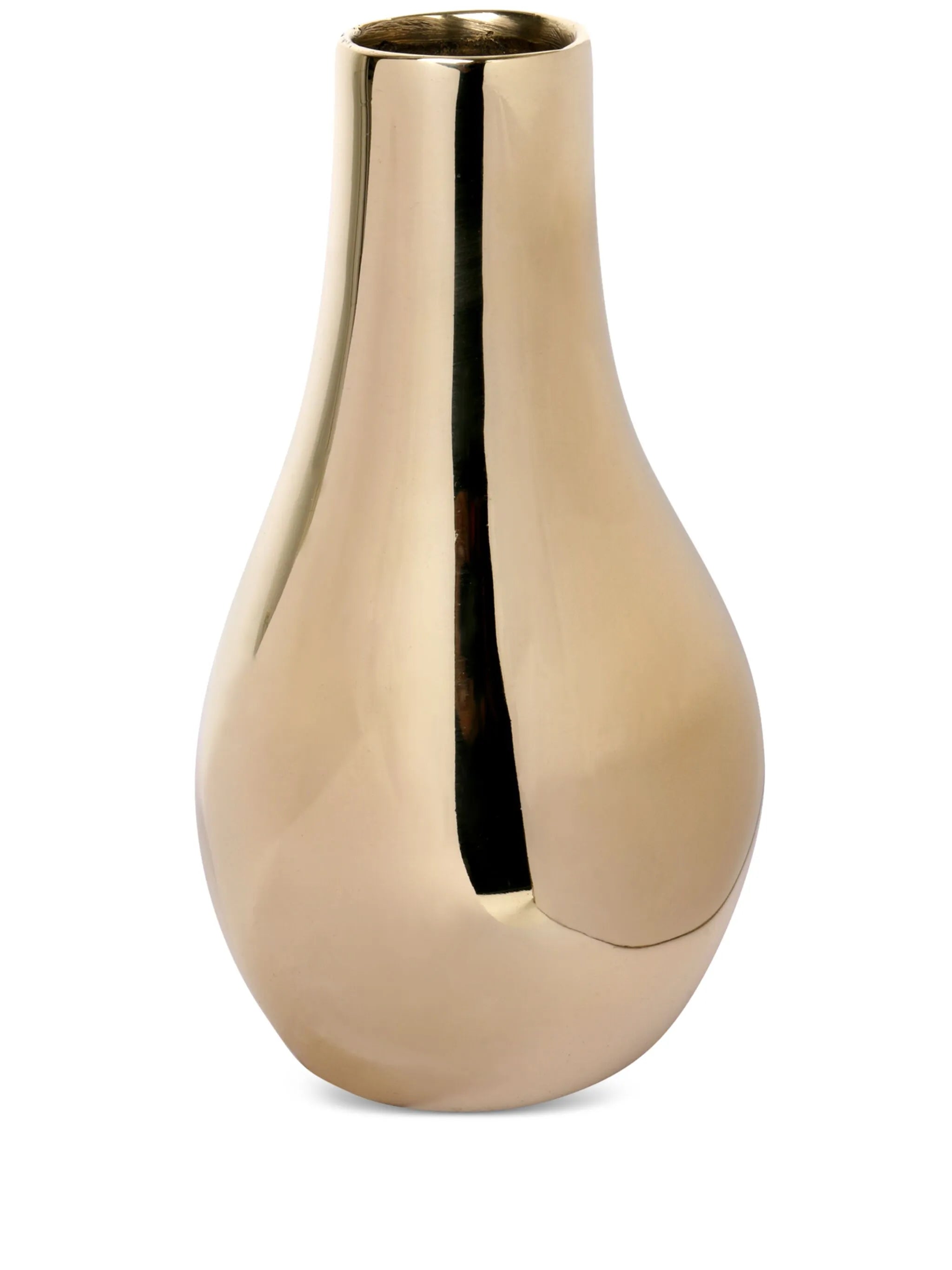 medium brass vase