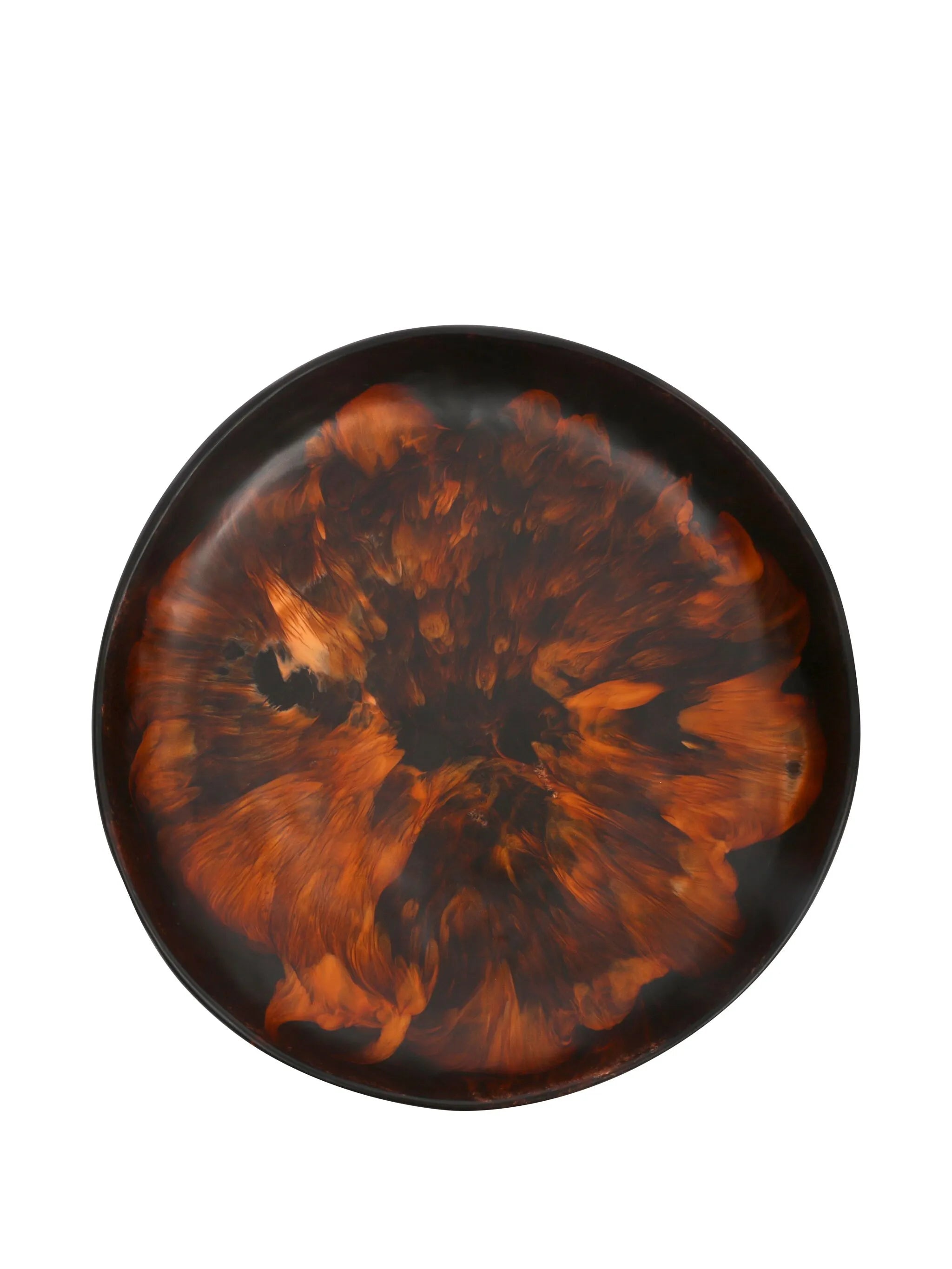 large resin earth bowl
