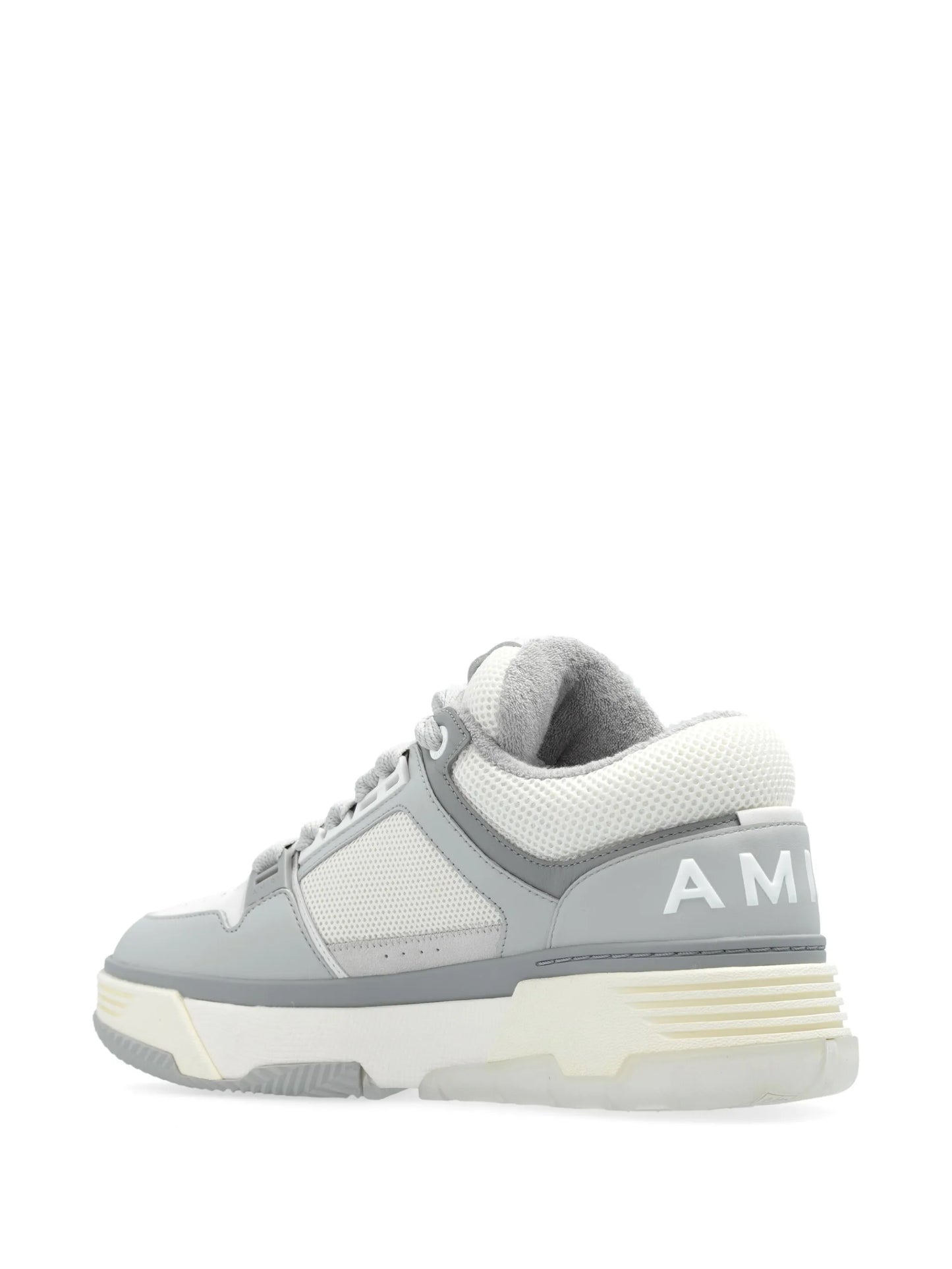 MA-1 panelled leather sneakers