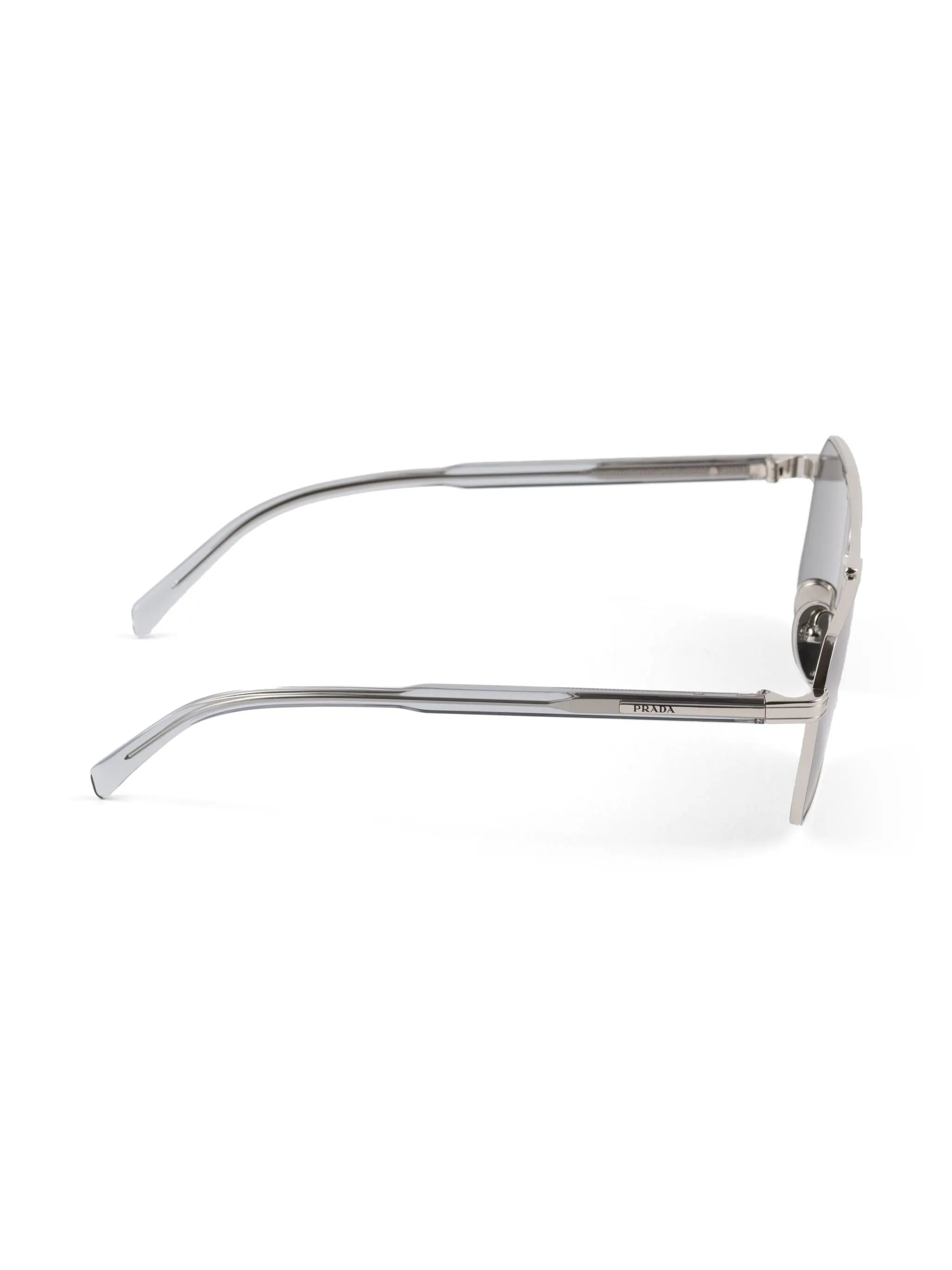 double bridge rectangle-frame sunglasses