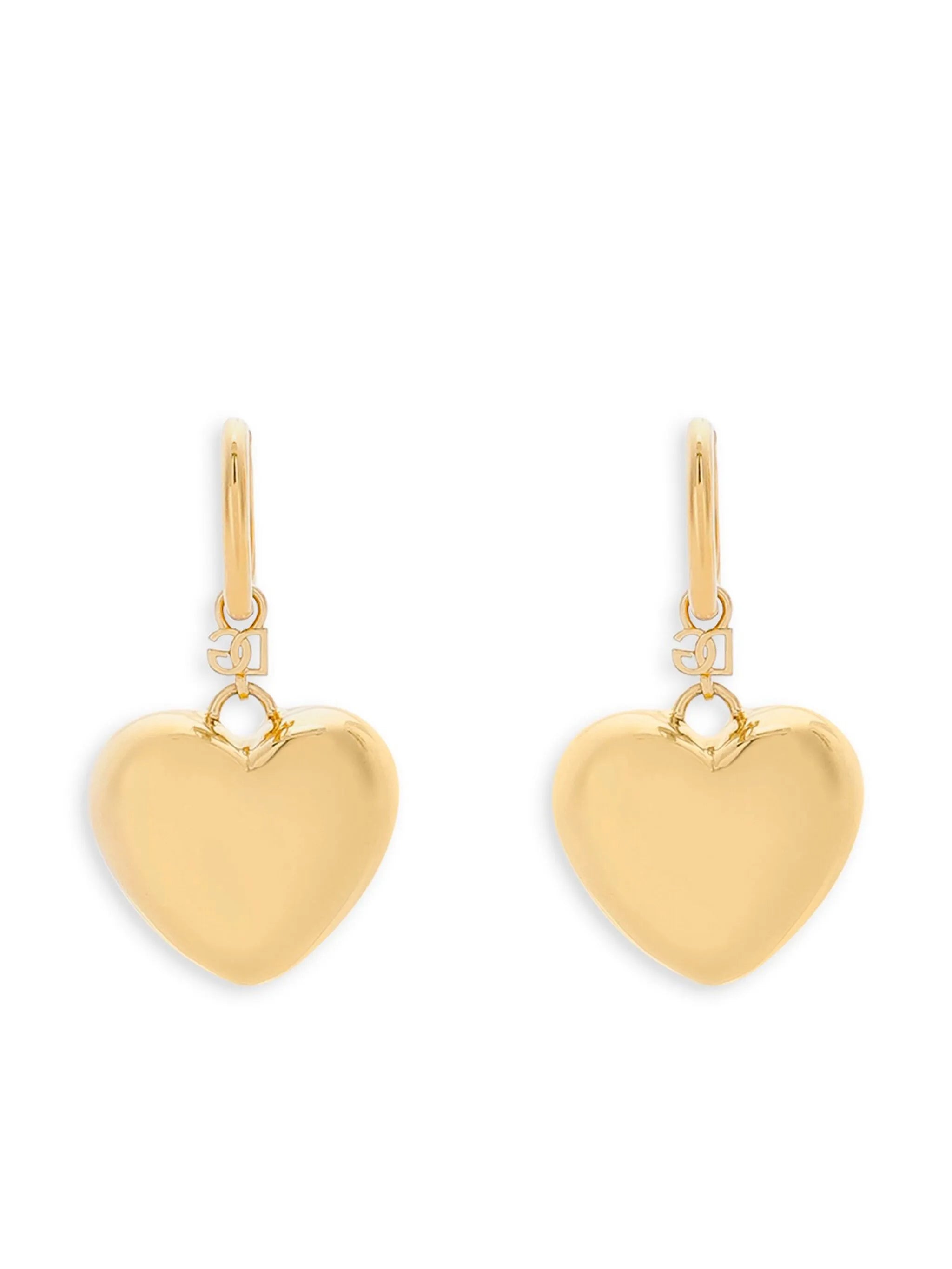 DG heart dangle earrings