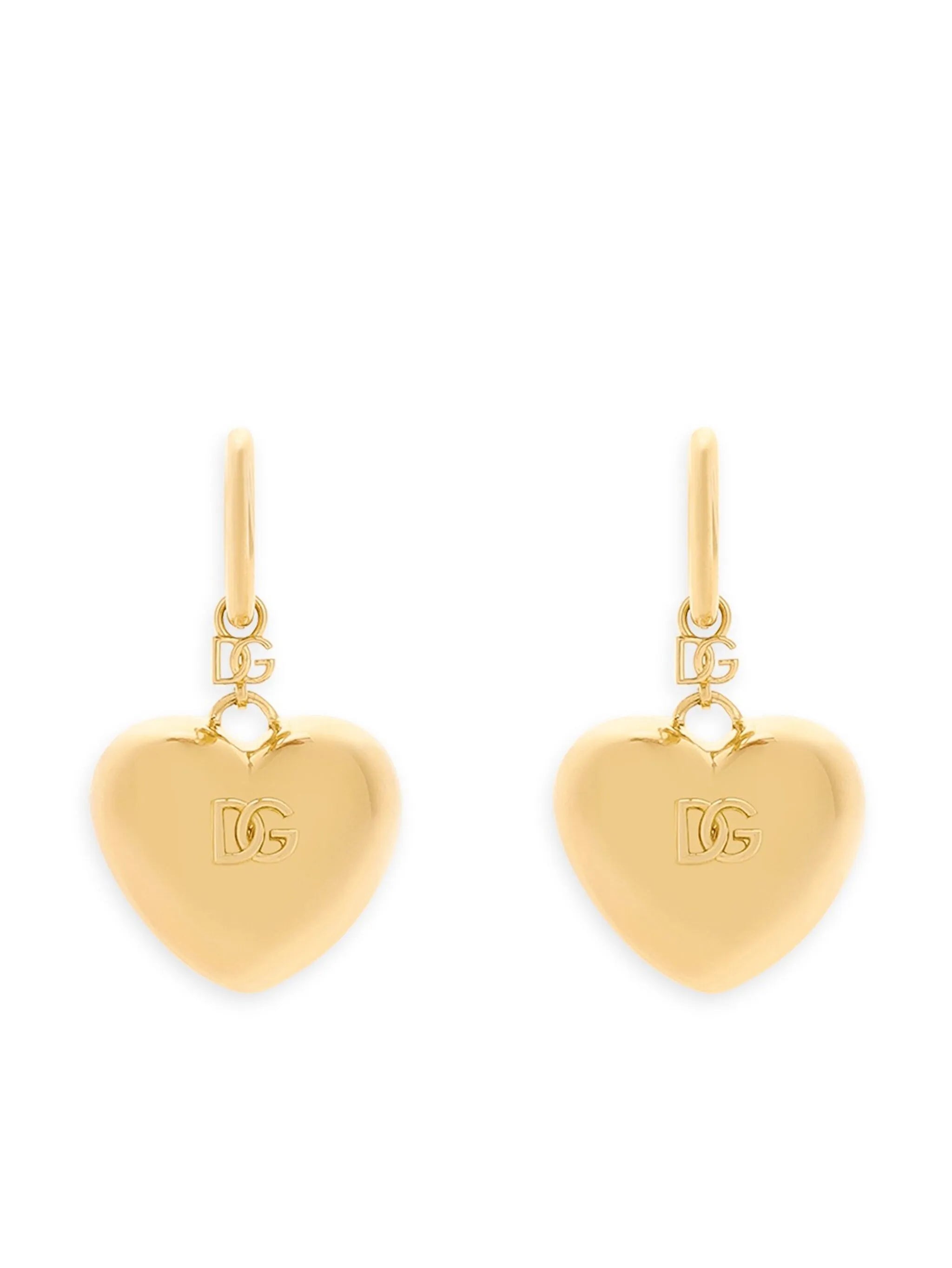 DG heart dangle earrings