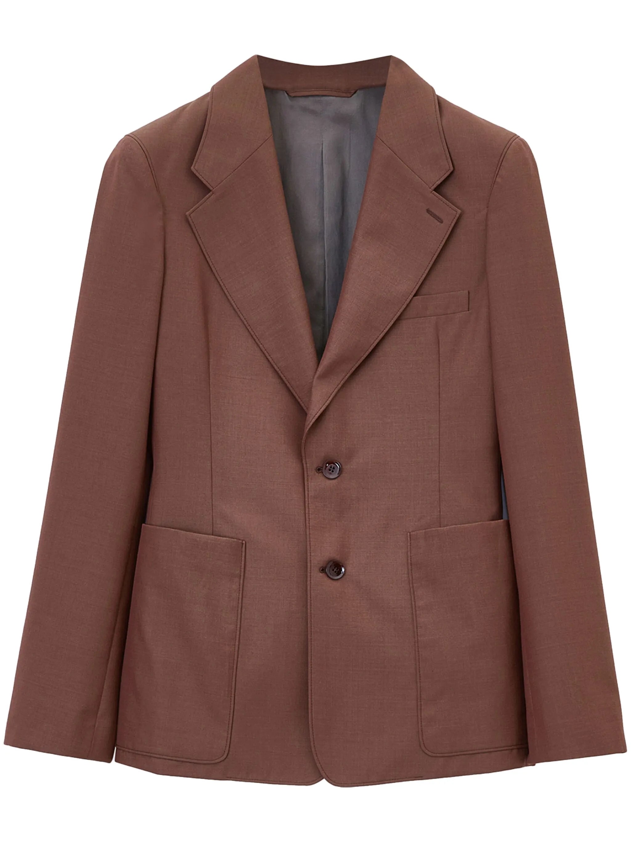 single-breasted blazer