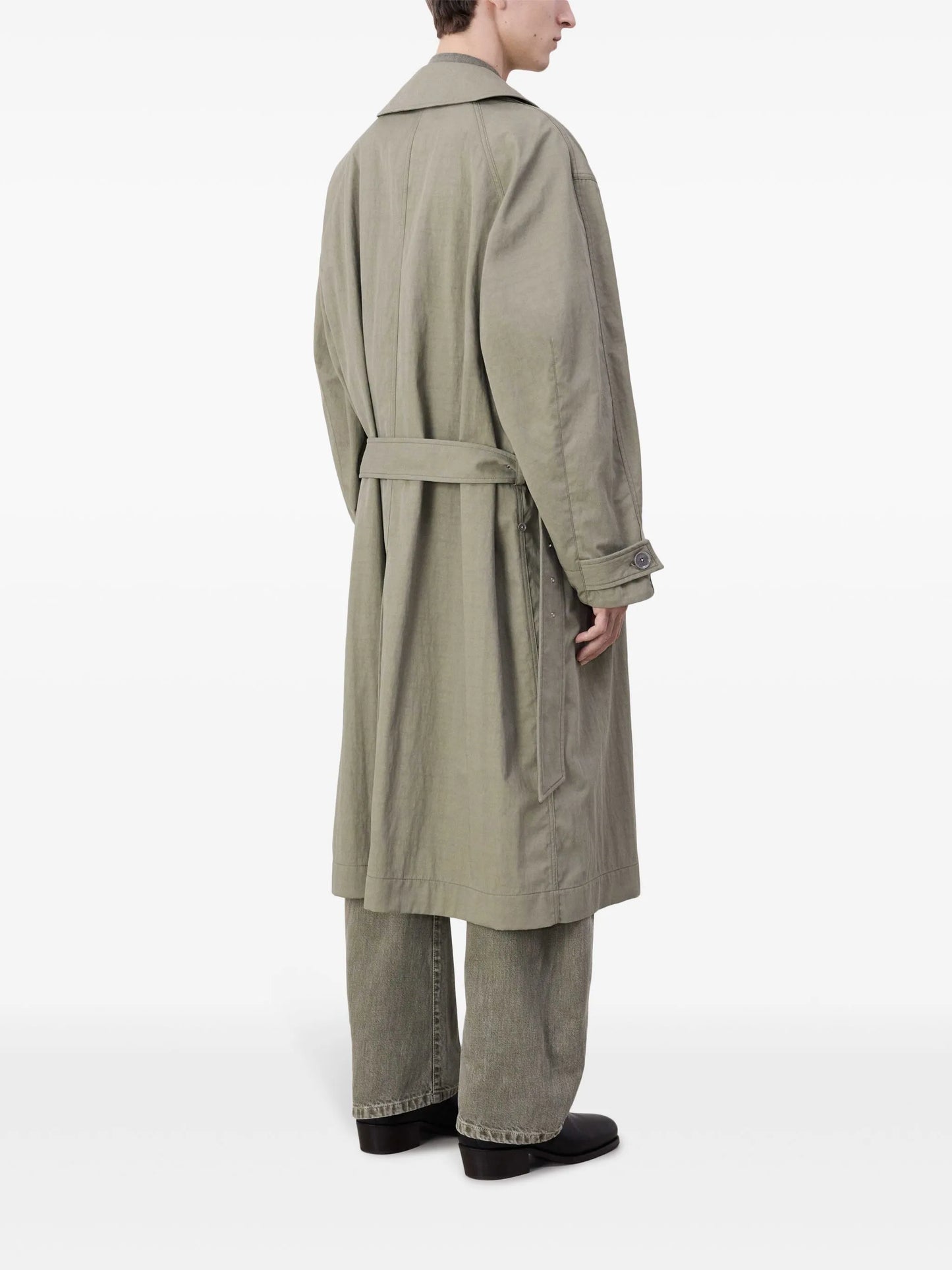 belted trench coat