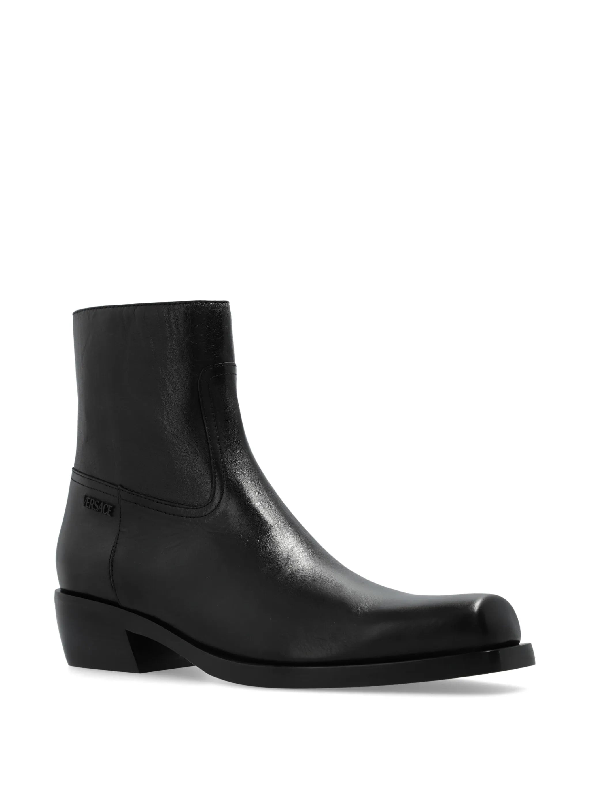 Luciano leather ankle boots