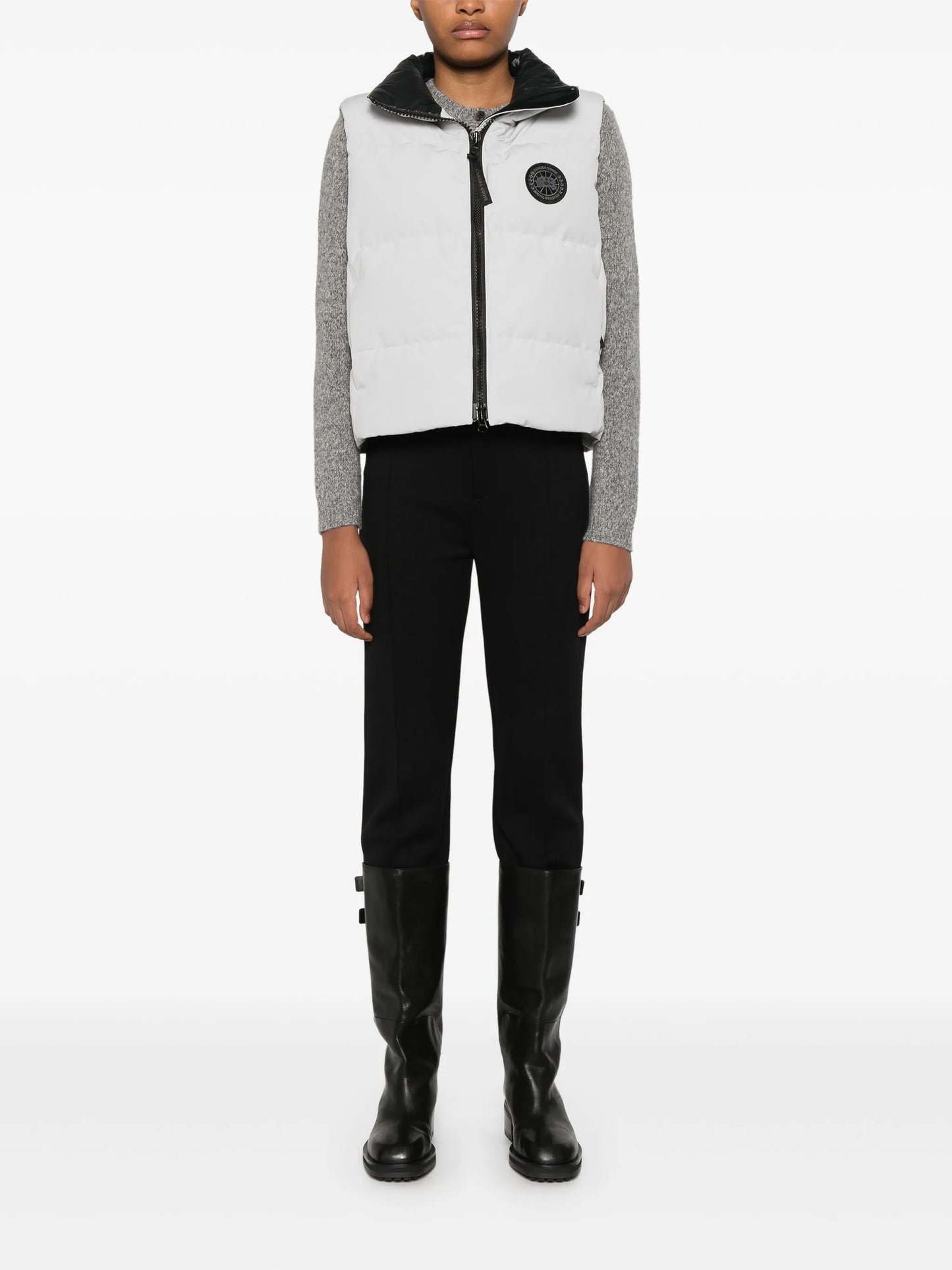 Grandview cropped vest