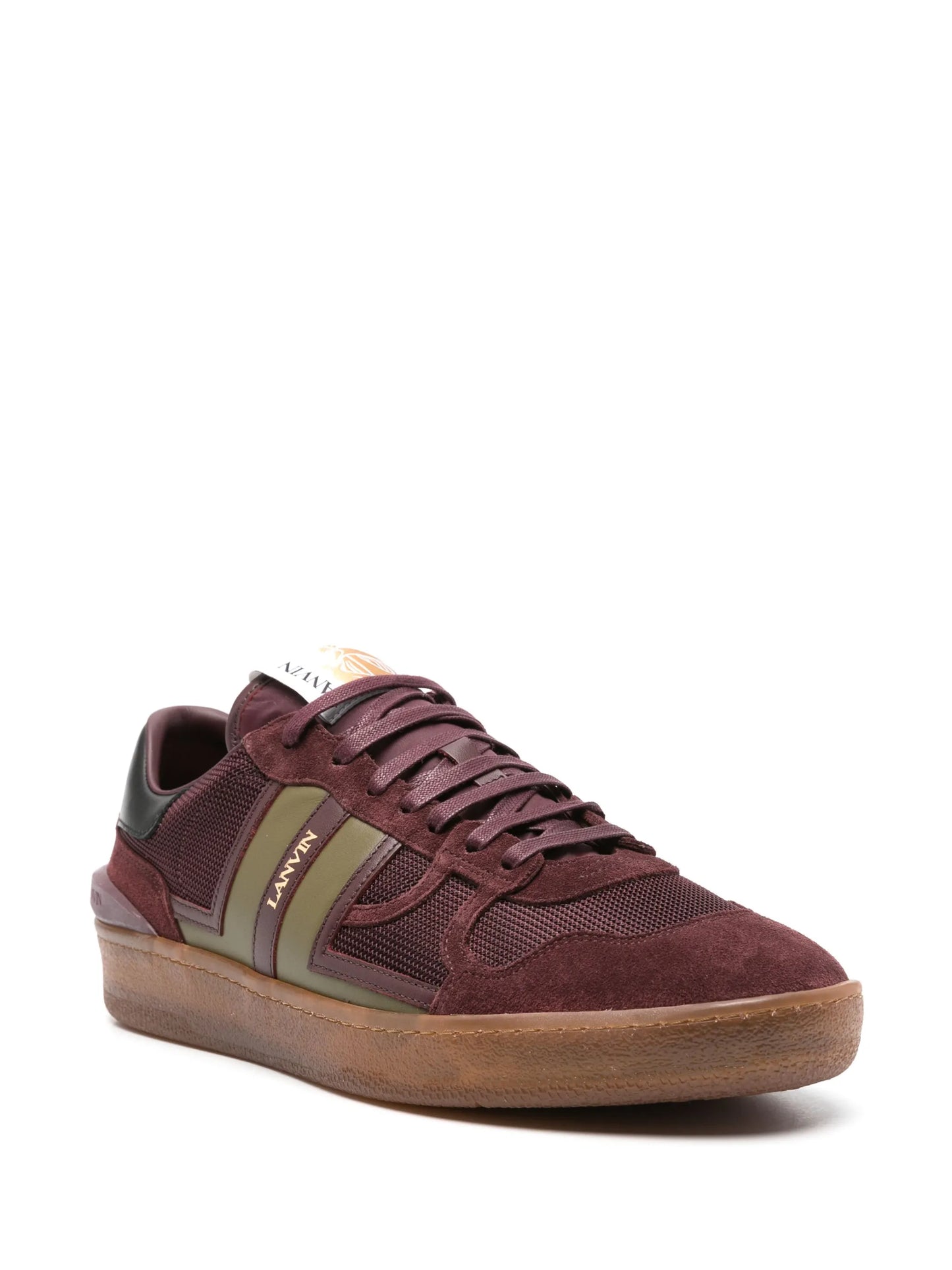 Clay panelled sneakers