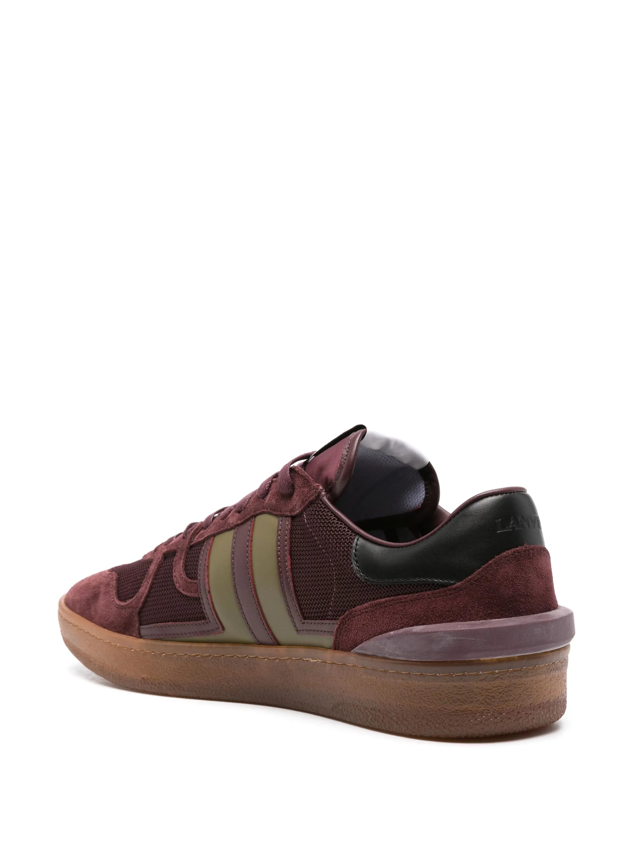 Clay panelled sneakers