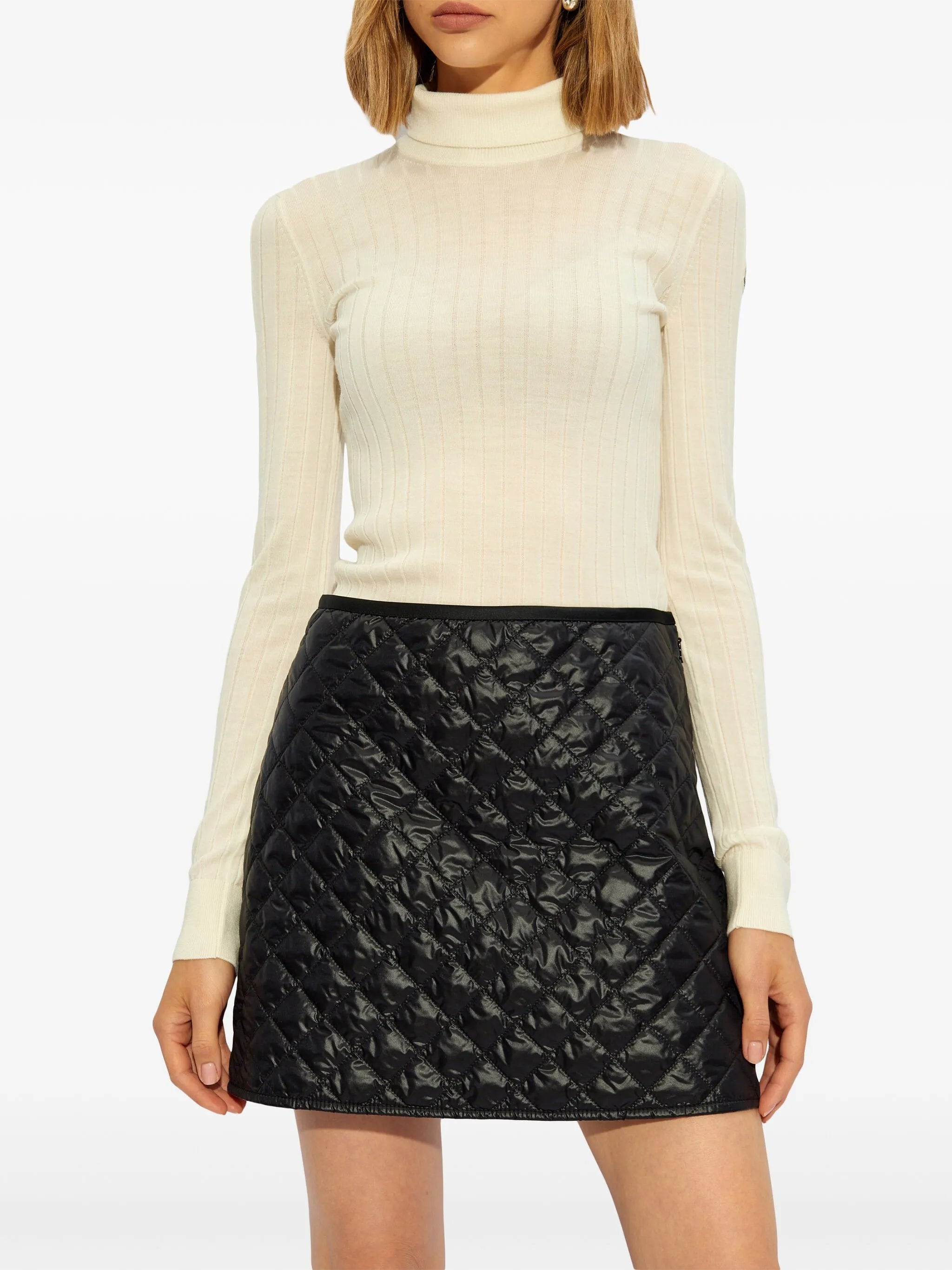 roll-neck wool-cashmere sweater