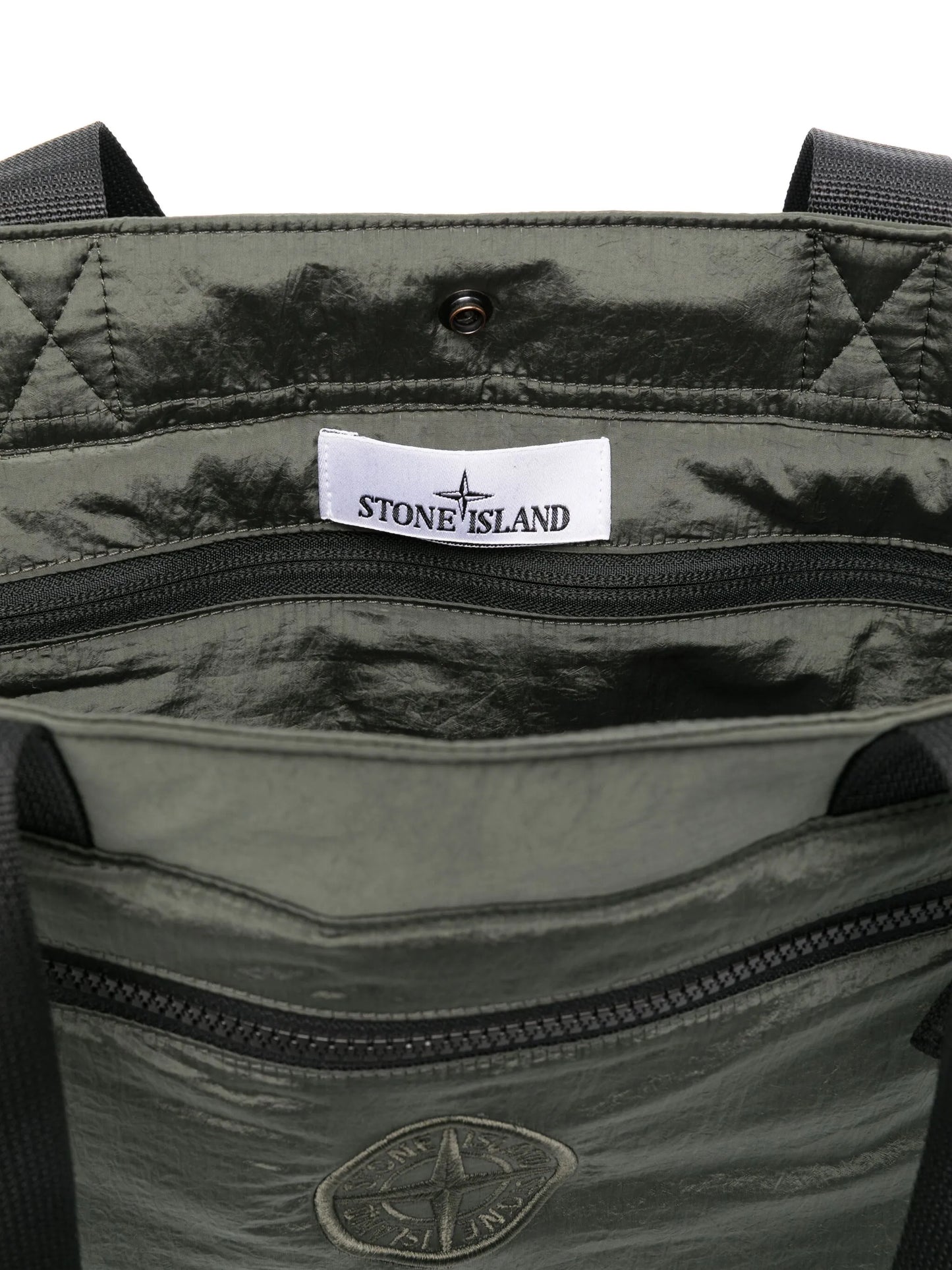Compass-motif tote bag