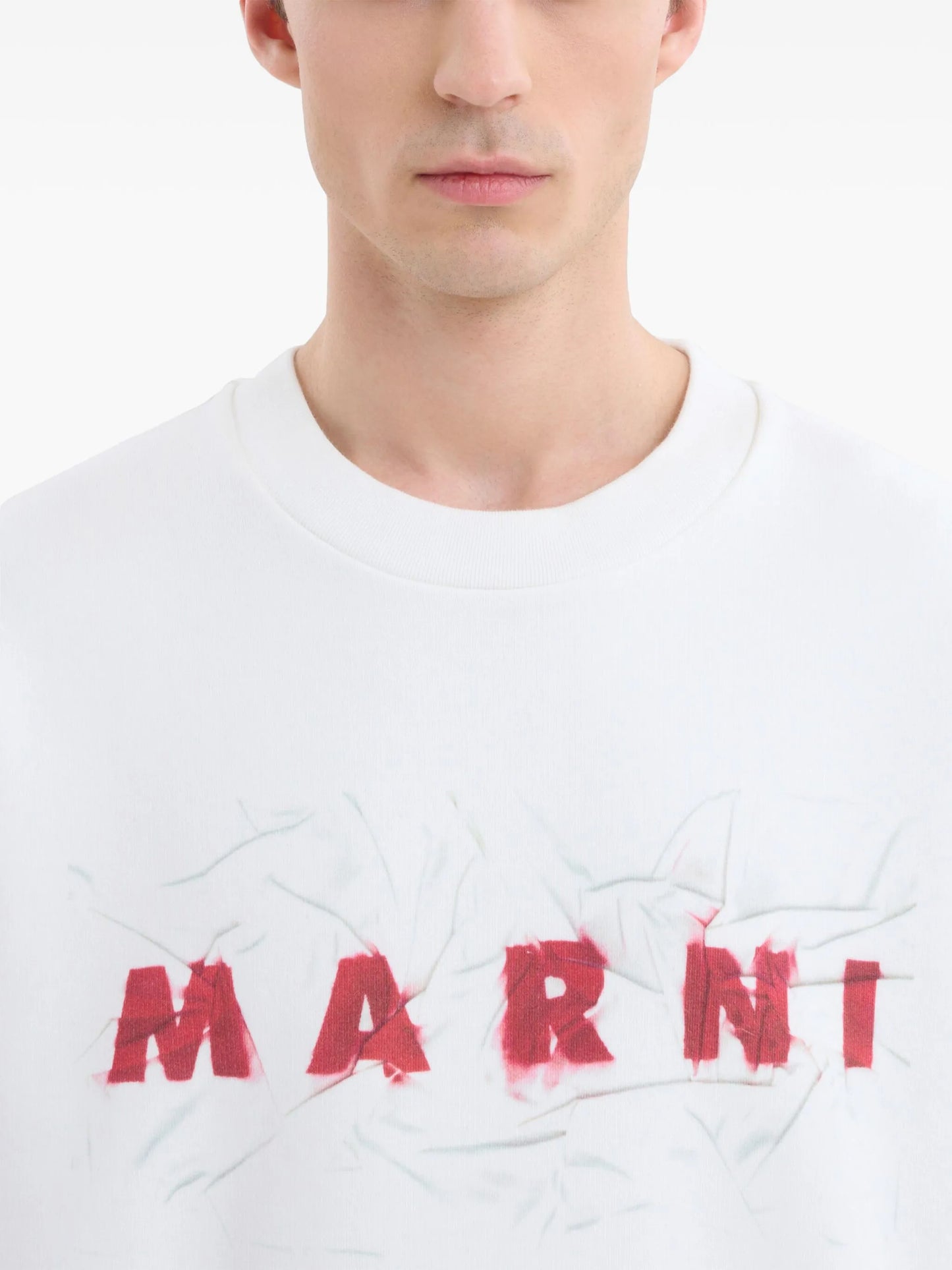 logo-print cotton sweatshirt