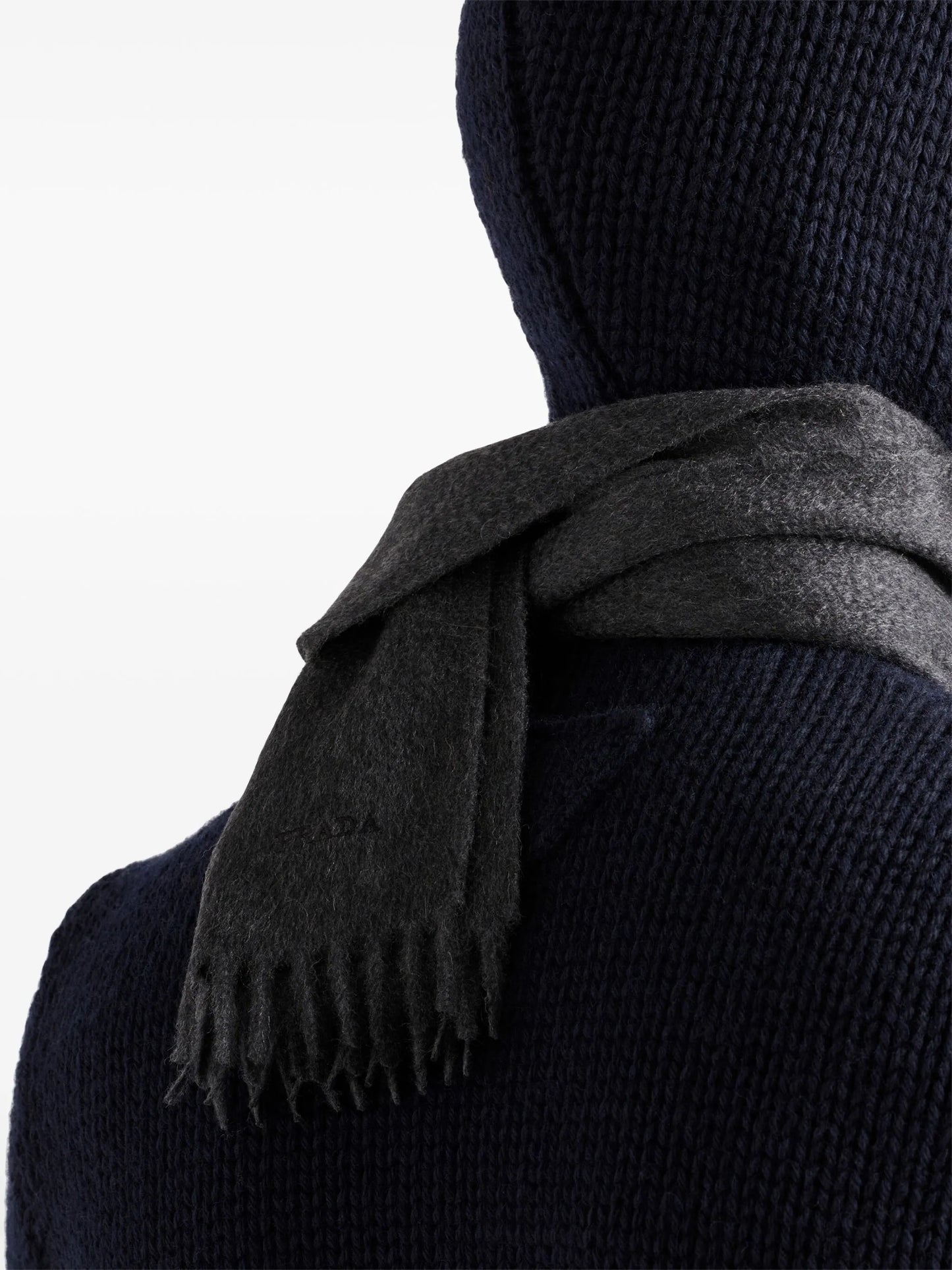 hooded wool jumper