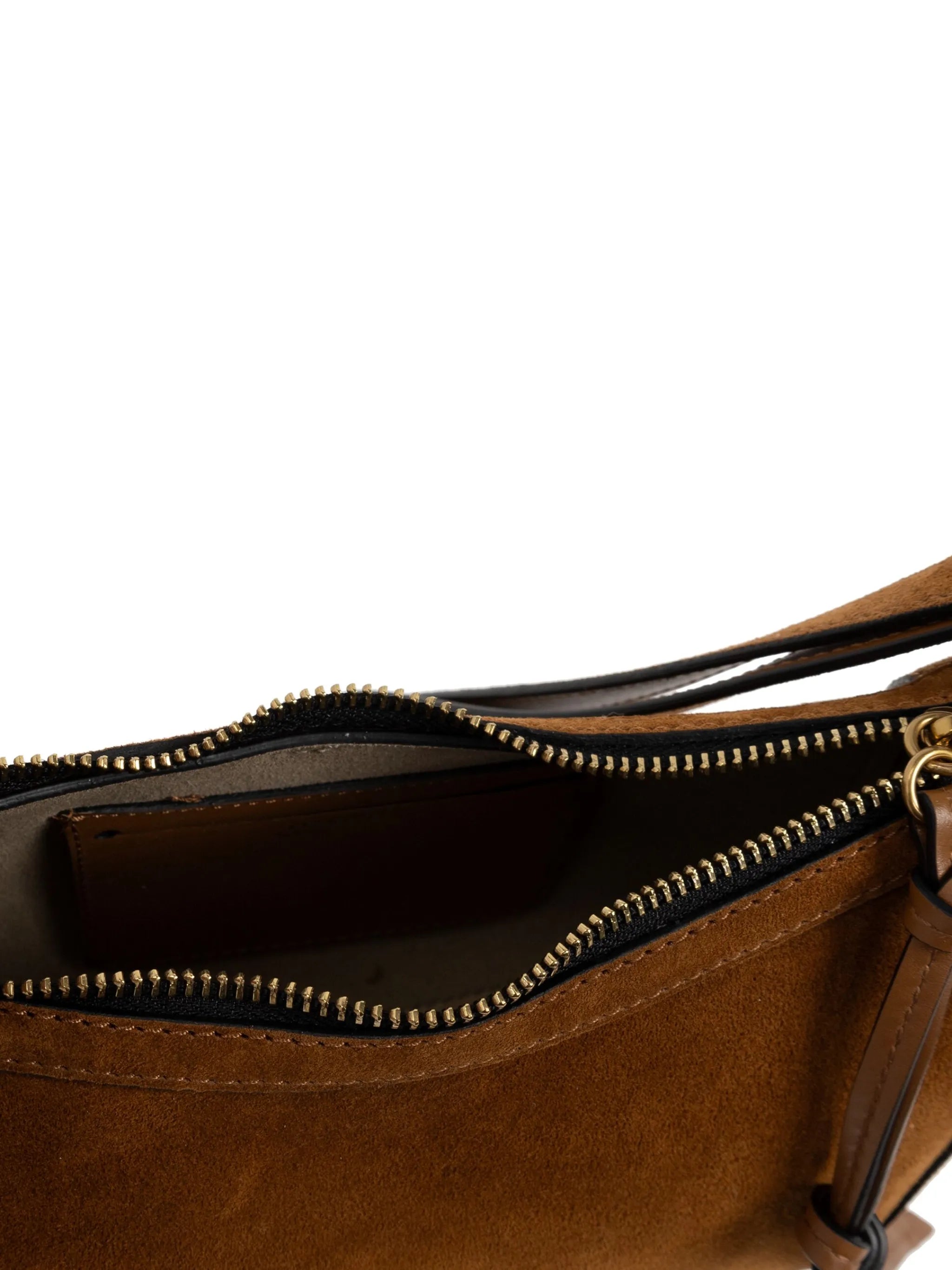 Oskan Moon suede shoulder bag