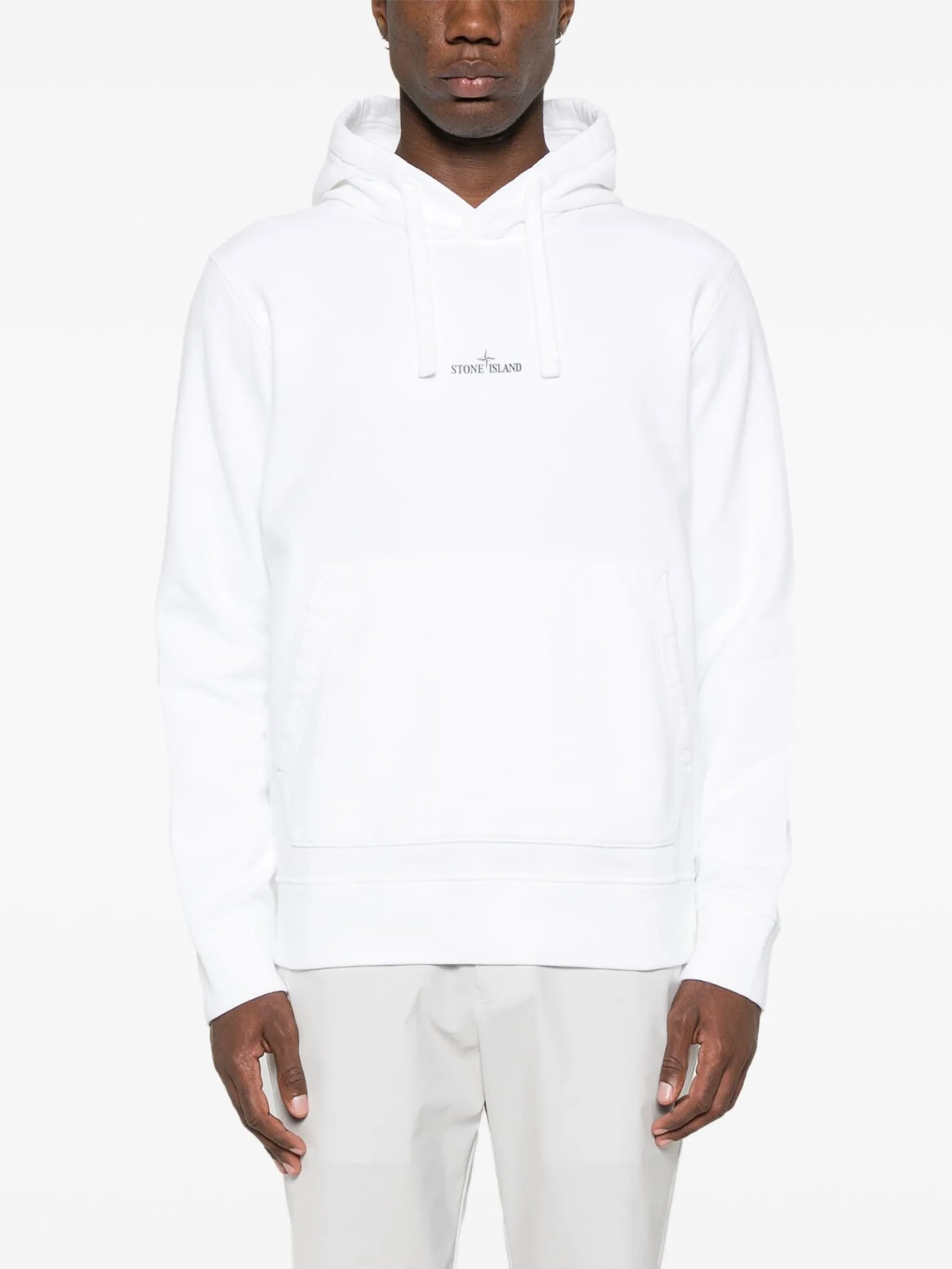 logo-print hoodie