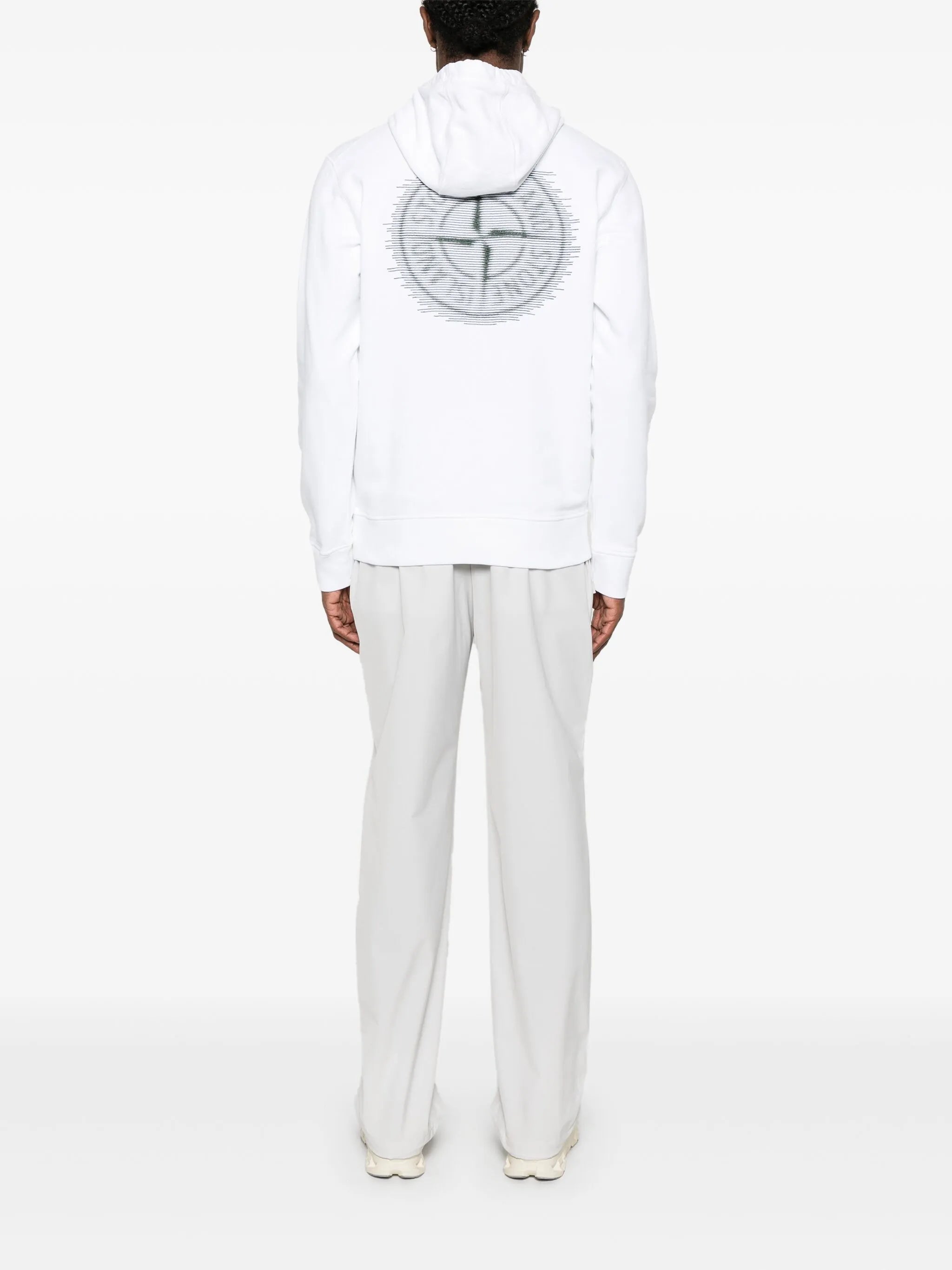 logo-print hoodie