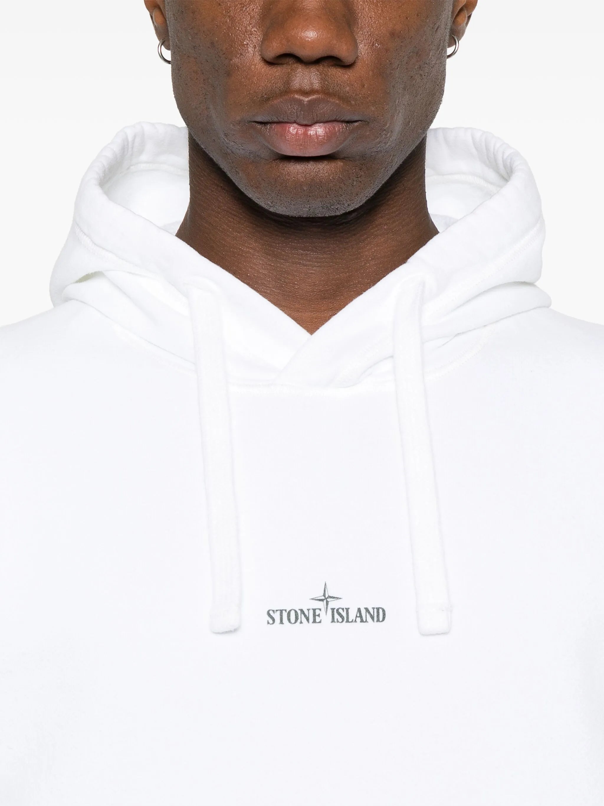 logo-print hoodie