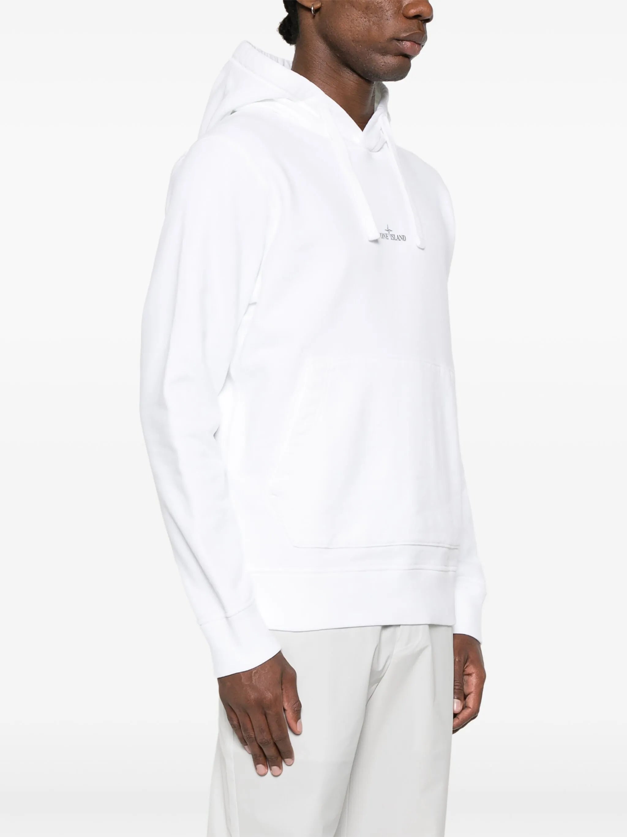 logo-print hoodie