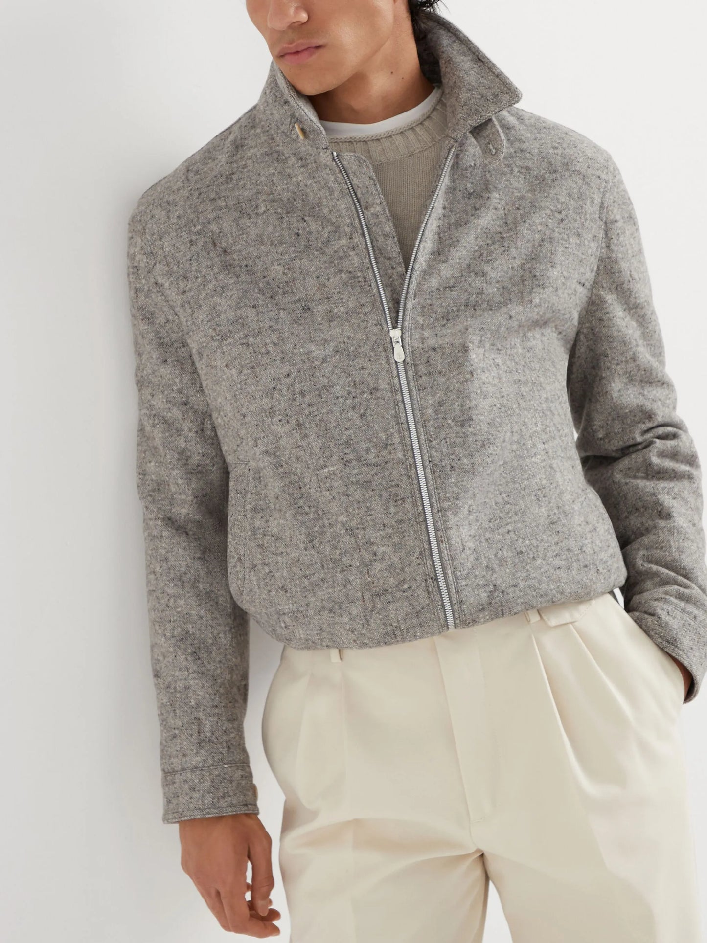 padded bomber jacket
