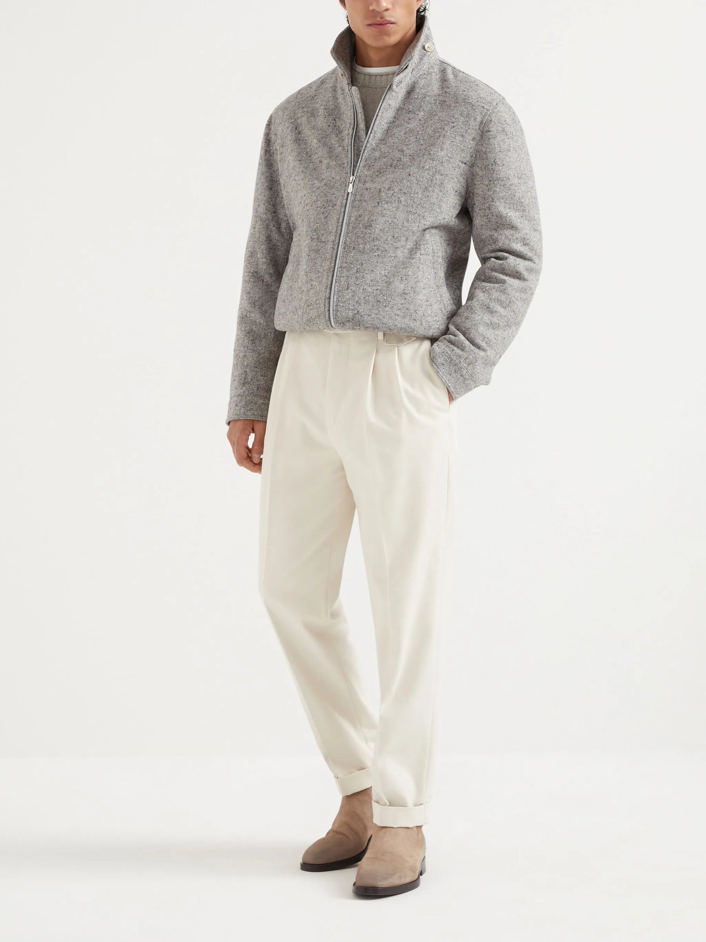 padded bomber jacket