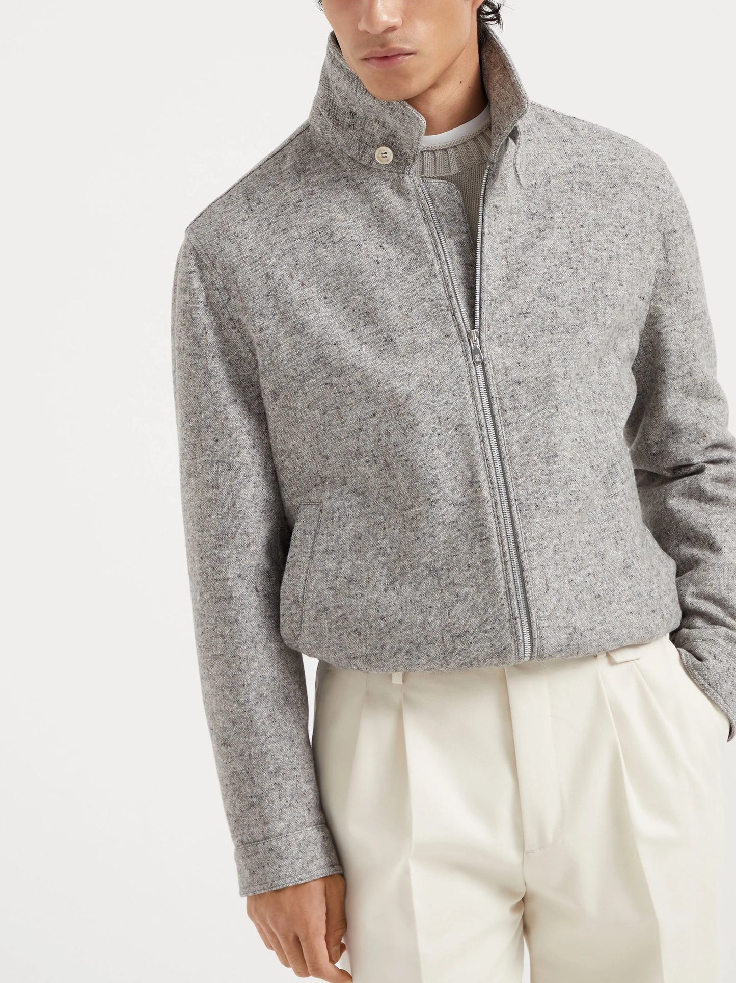 padded bomber jacket