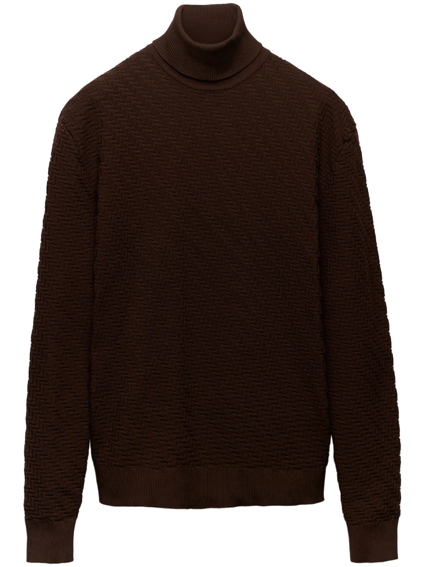turtleneck nylon sweater
