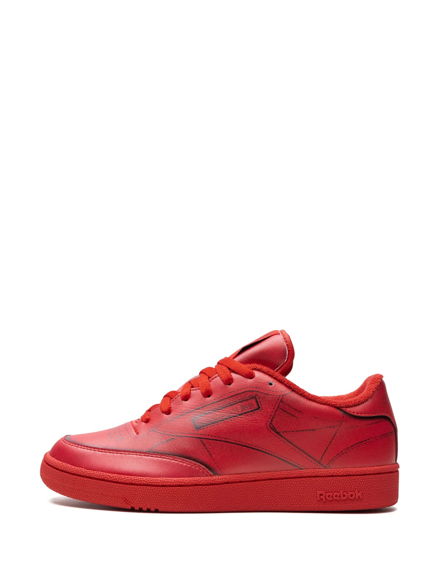 x Maison Margiela Club C "Vector Red" sneakers