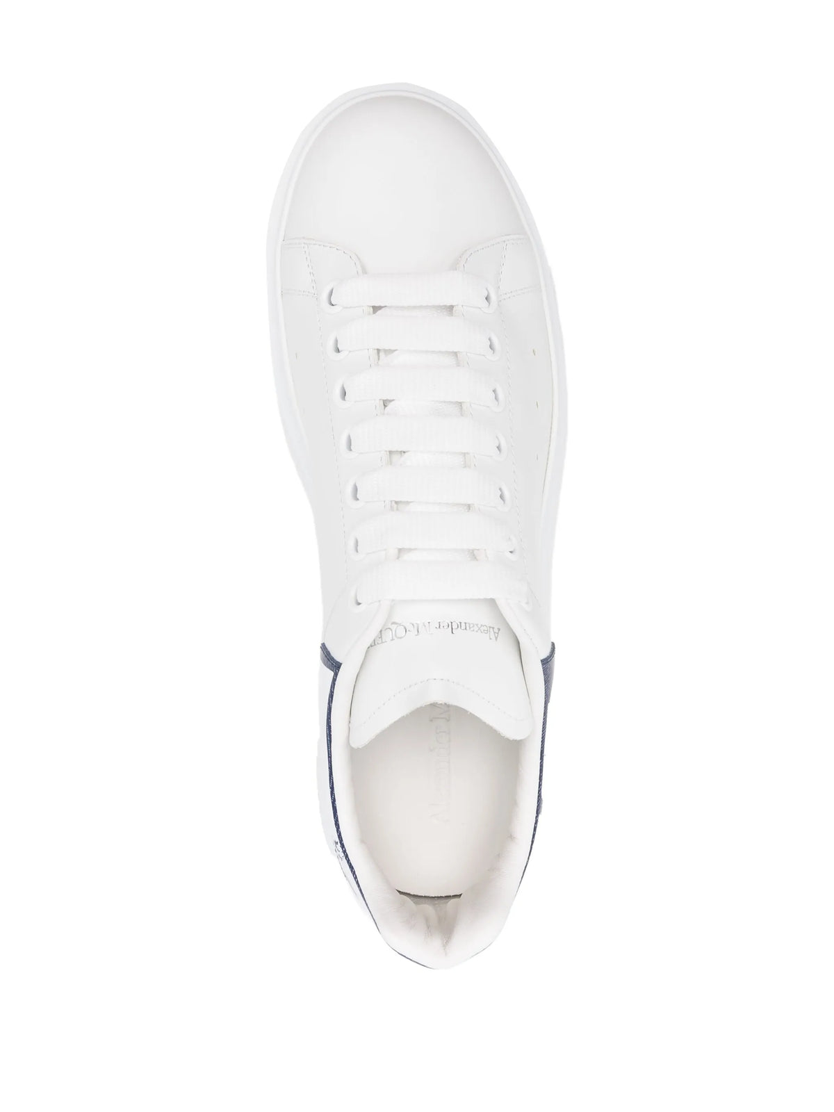 Oversized leather sneakers