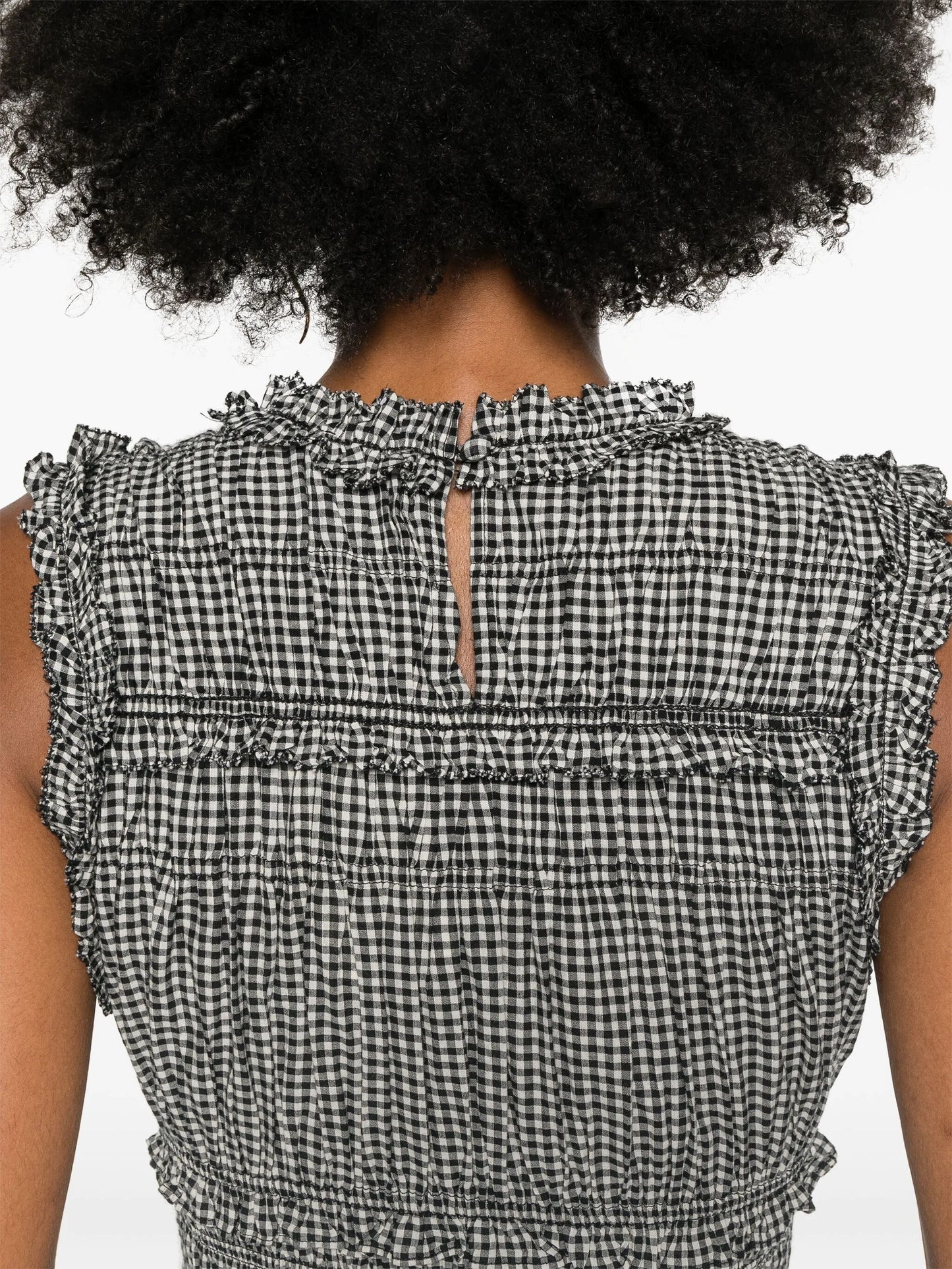Mallory gingham check dress