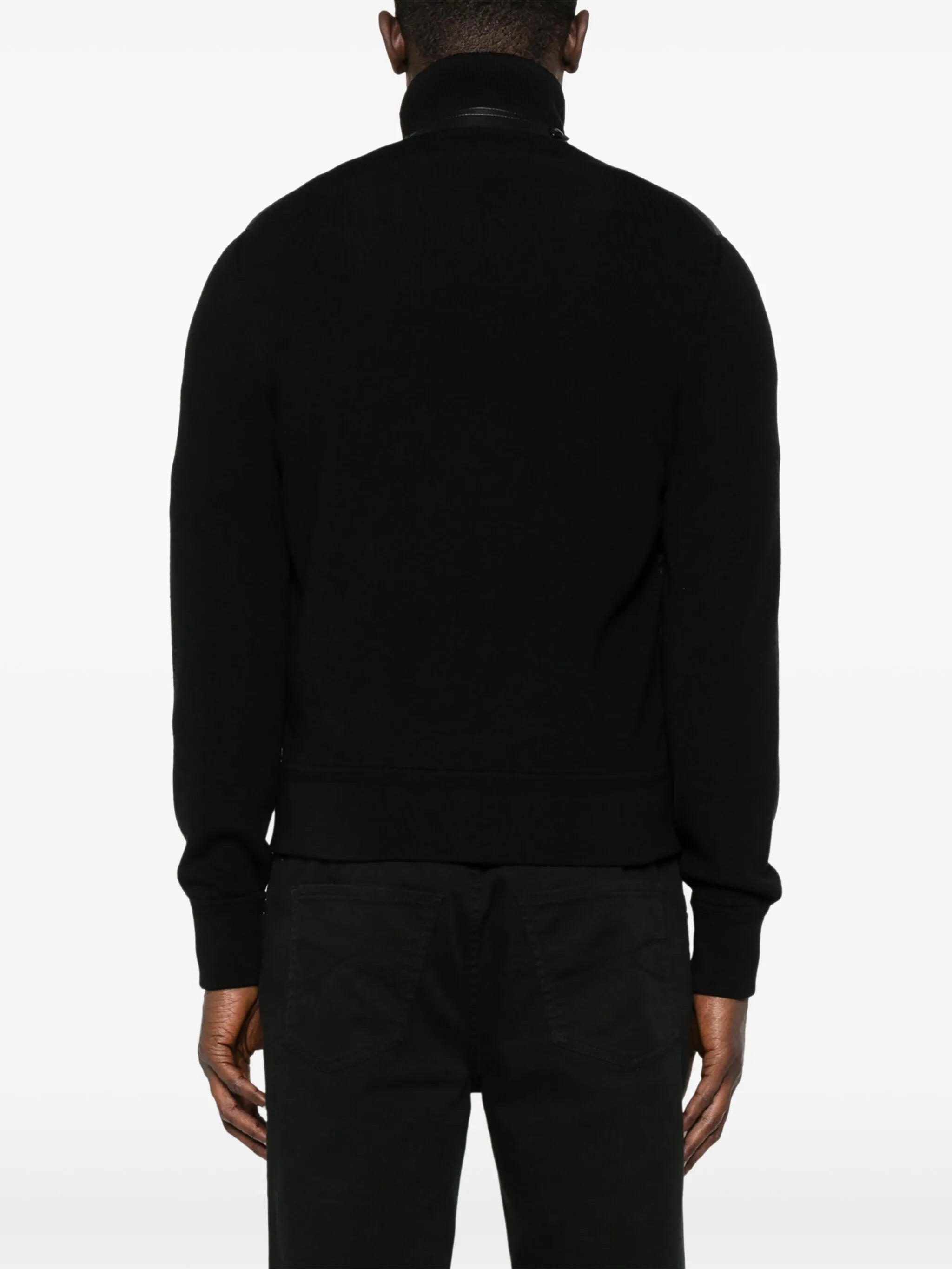 panelled down jacket