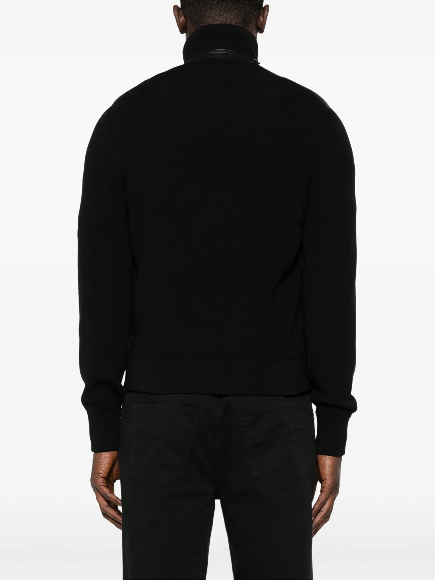 panelled down jacket