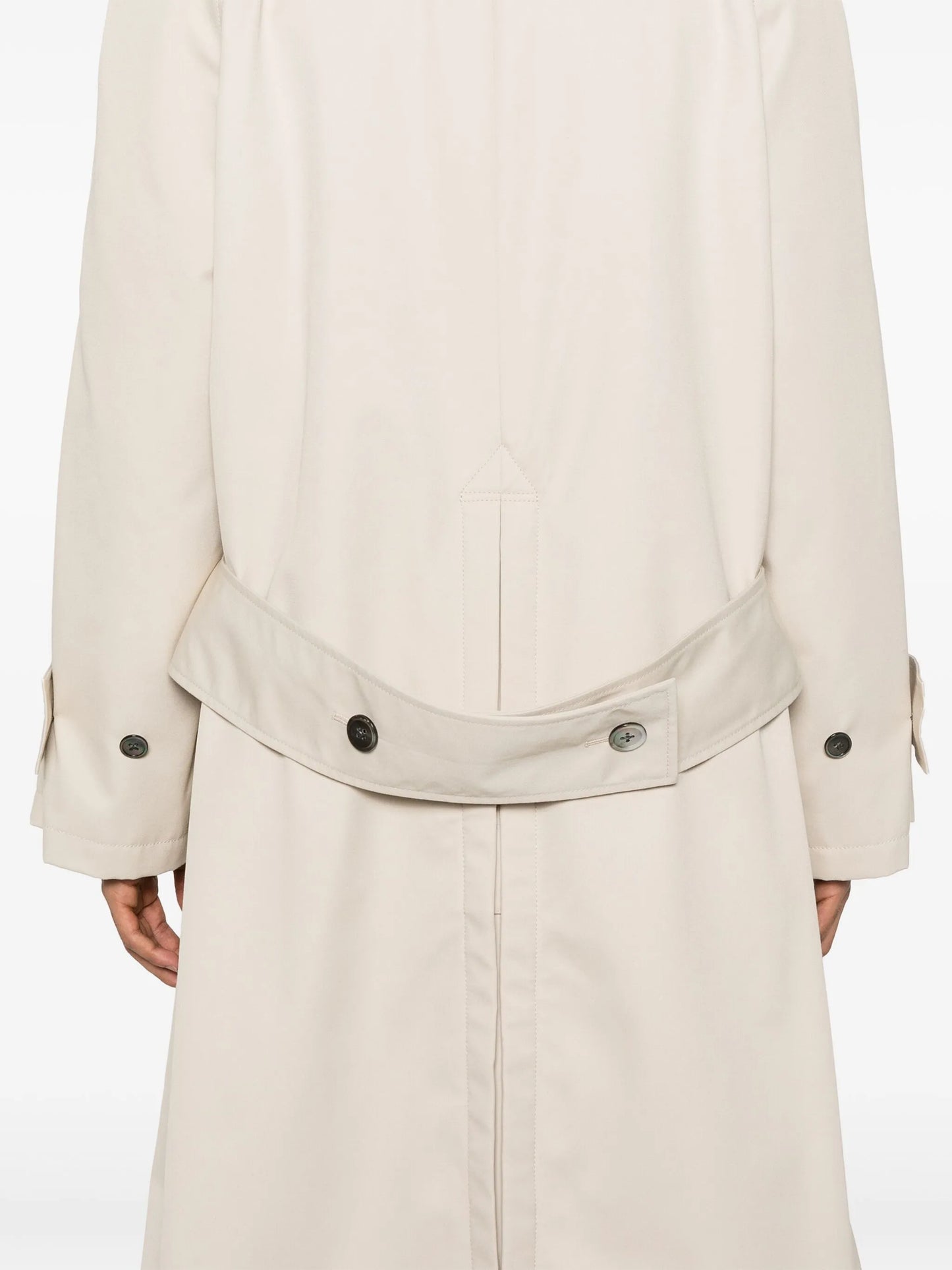 cotton raglan coat