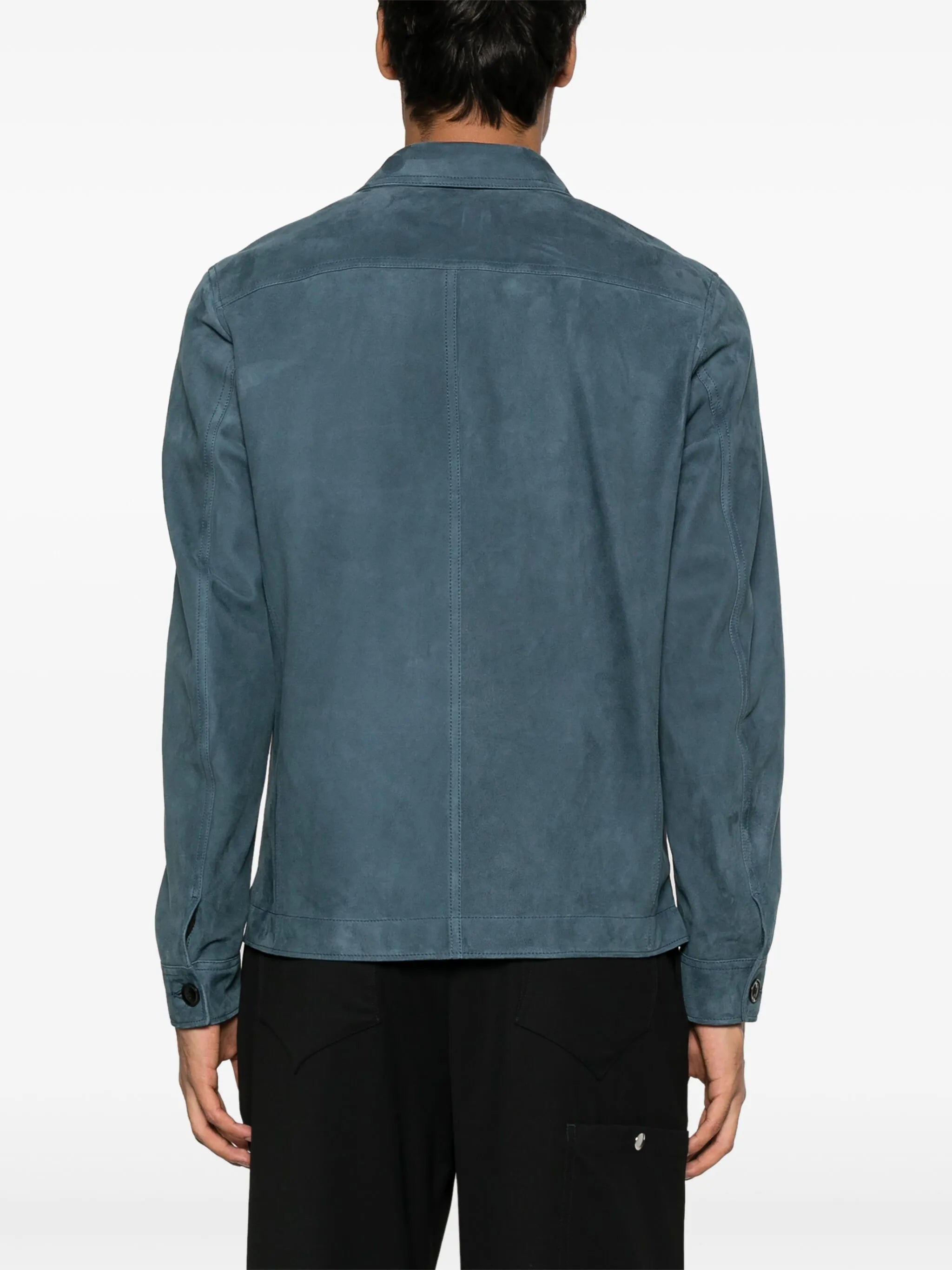 suede shirt jacket