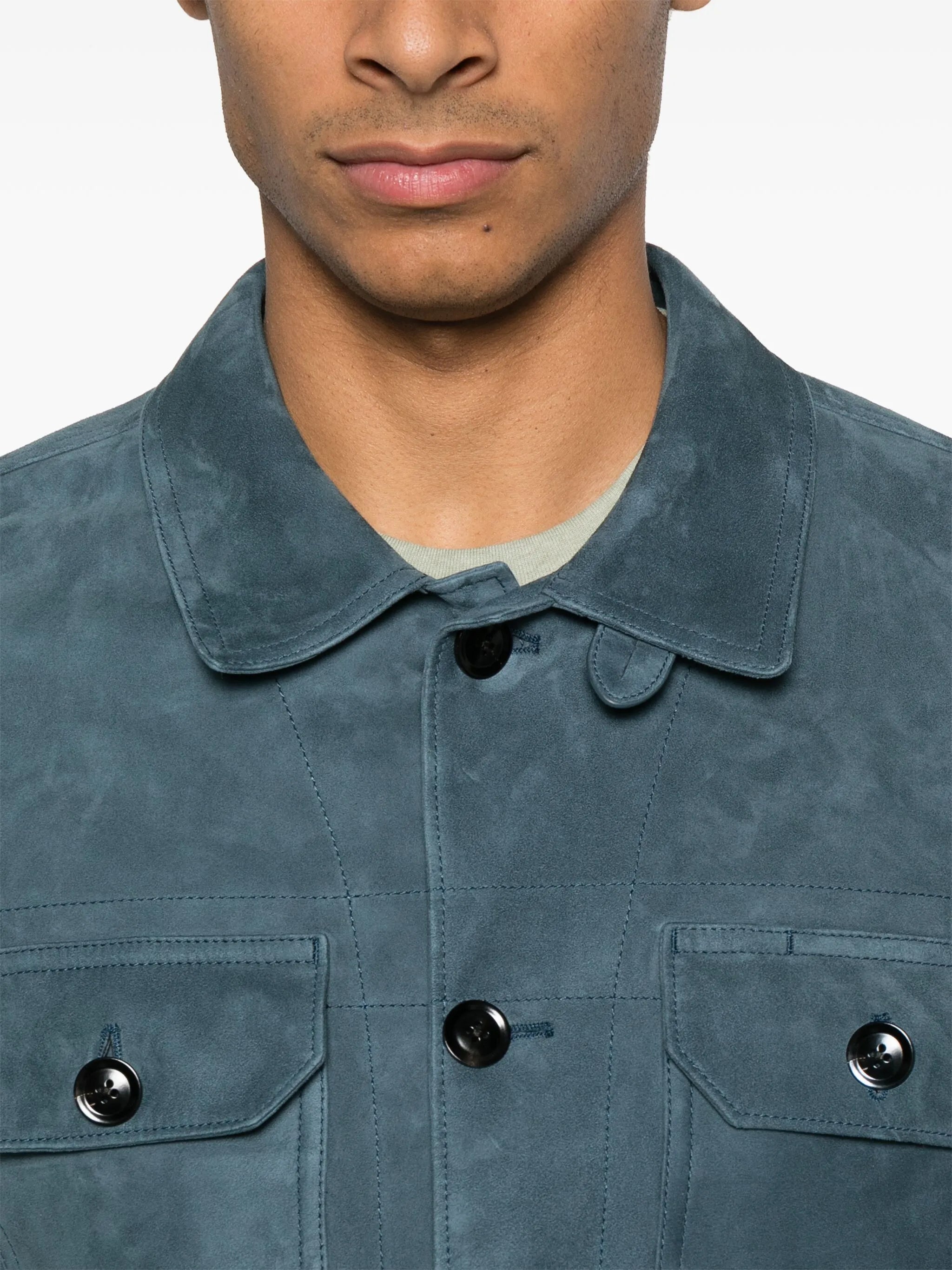 suede shirt jacket