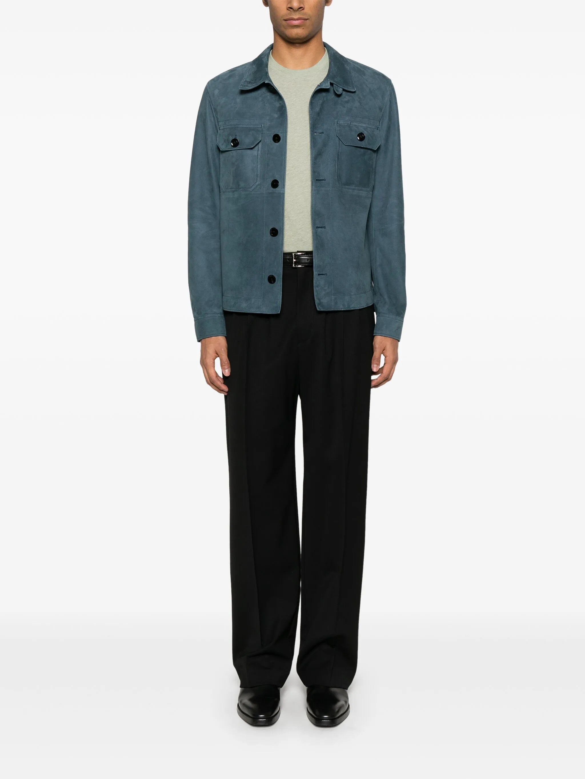 suede shirt jacket