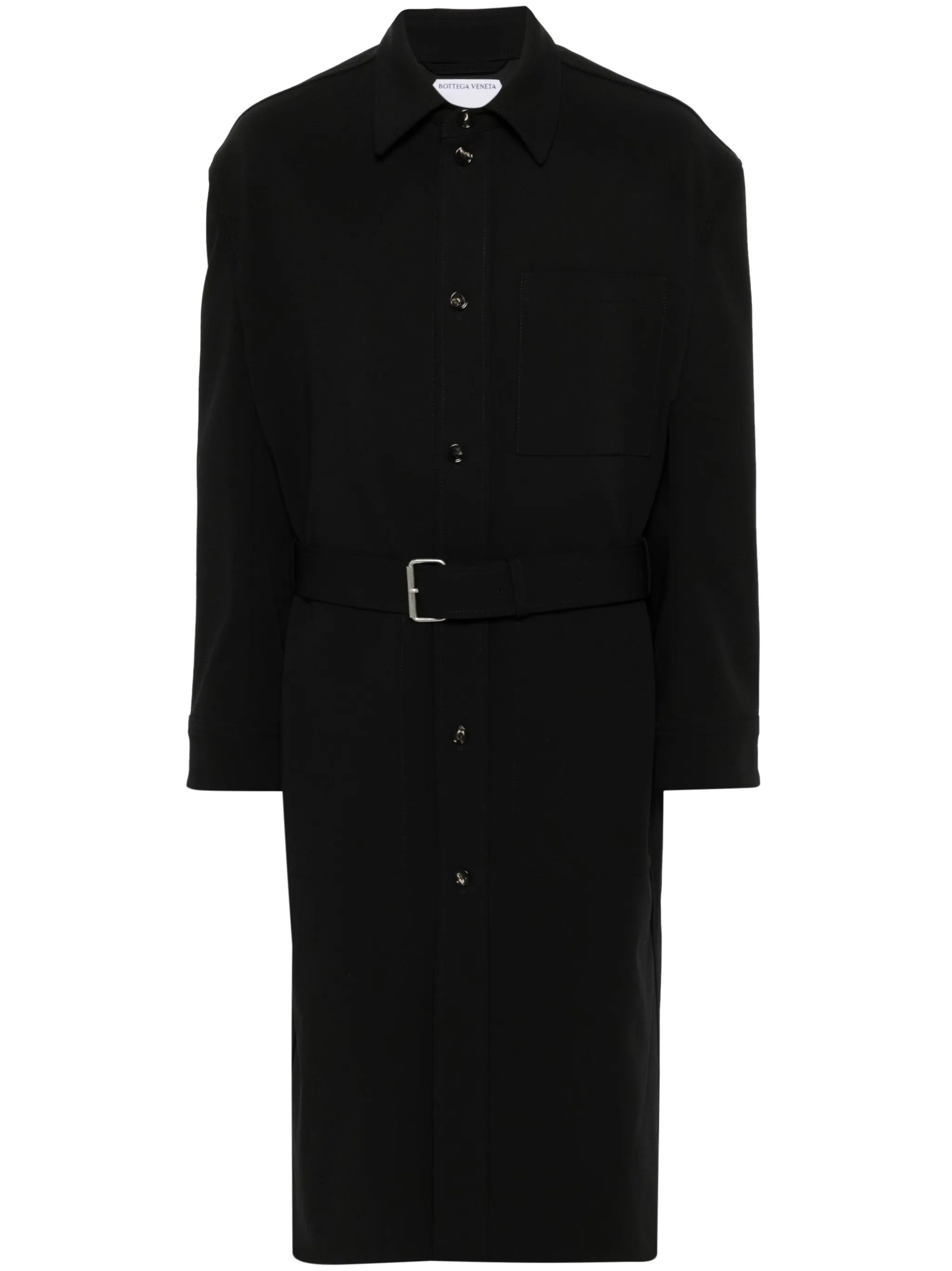 textured trench coat