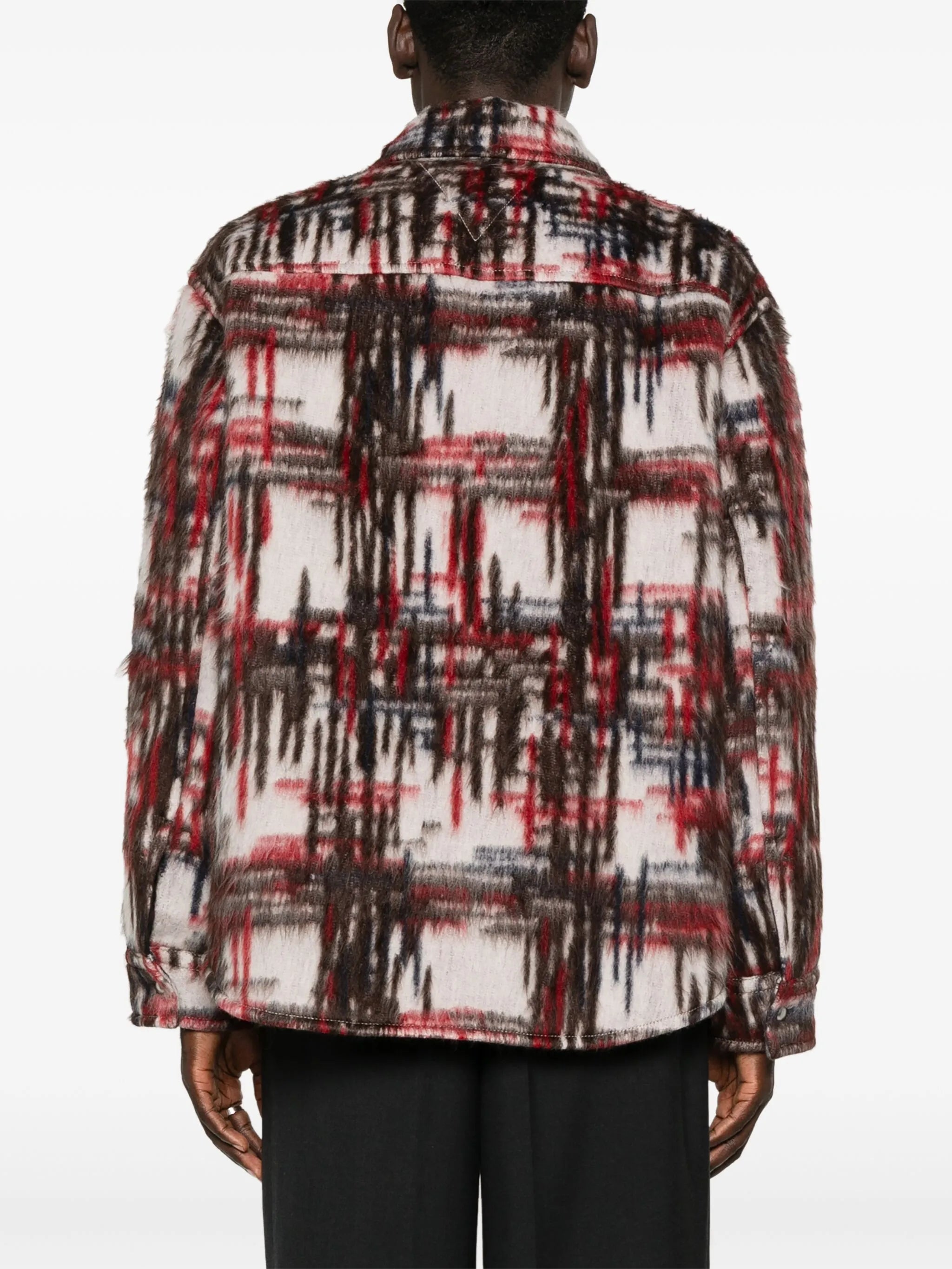 checked shirt jacket