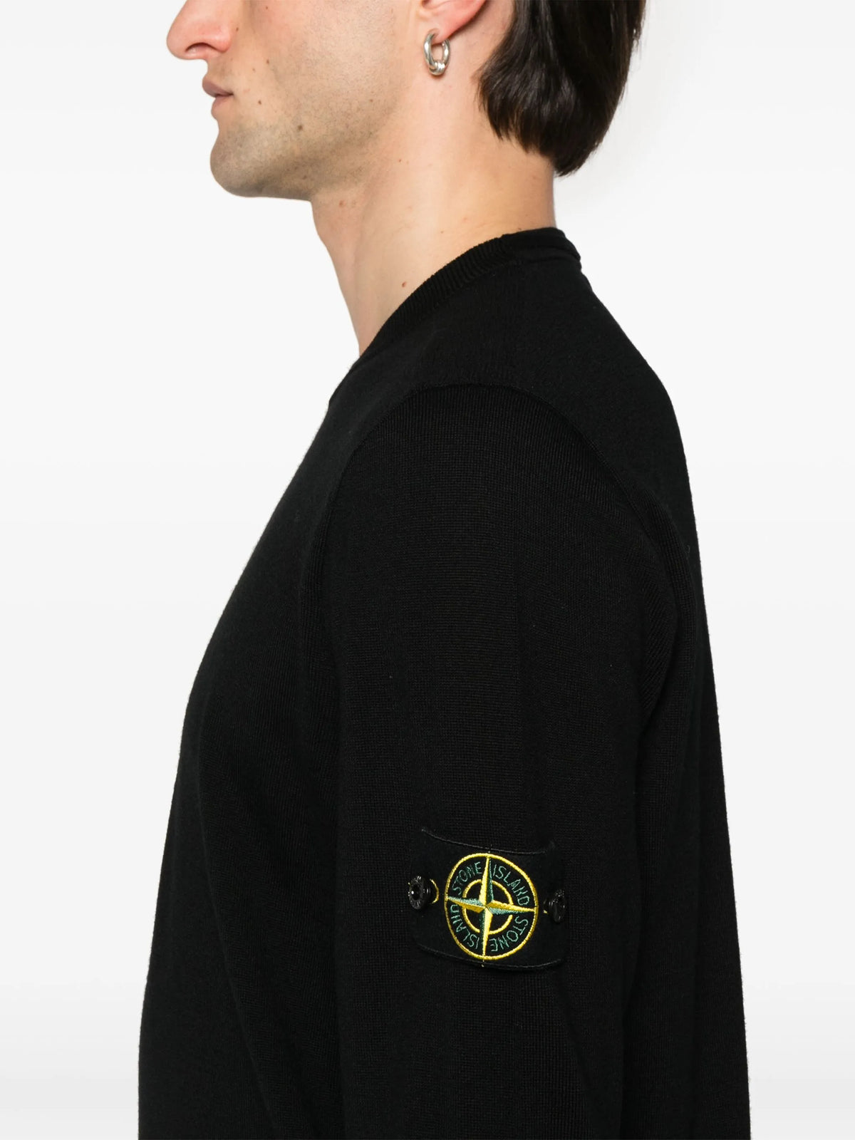 logo-patch sweater